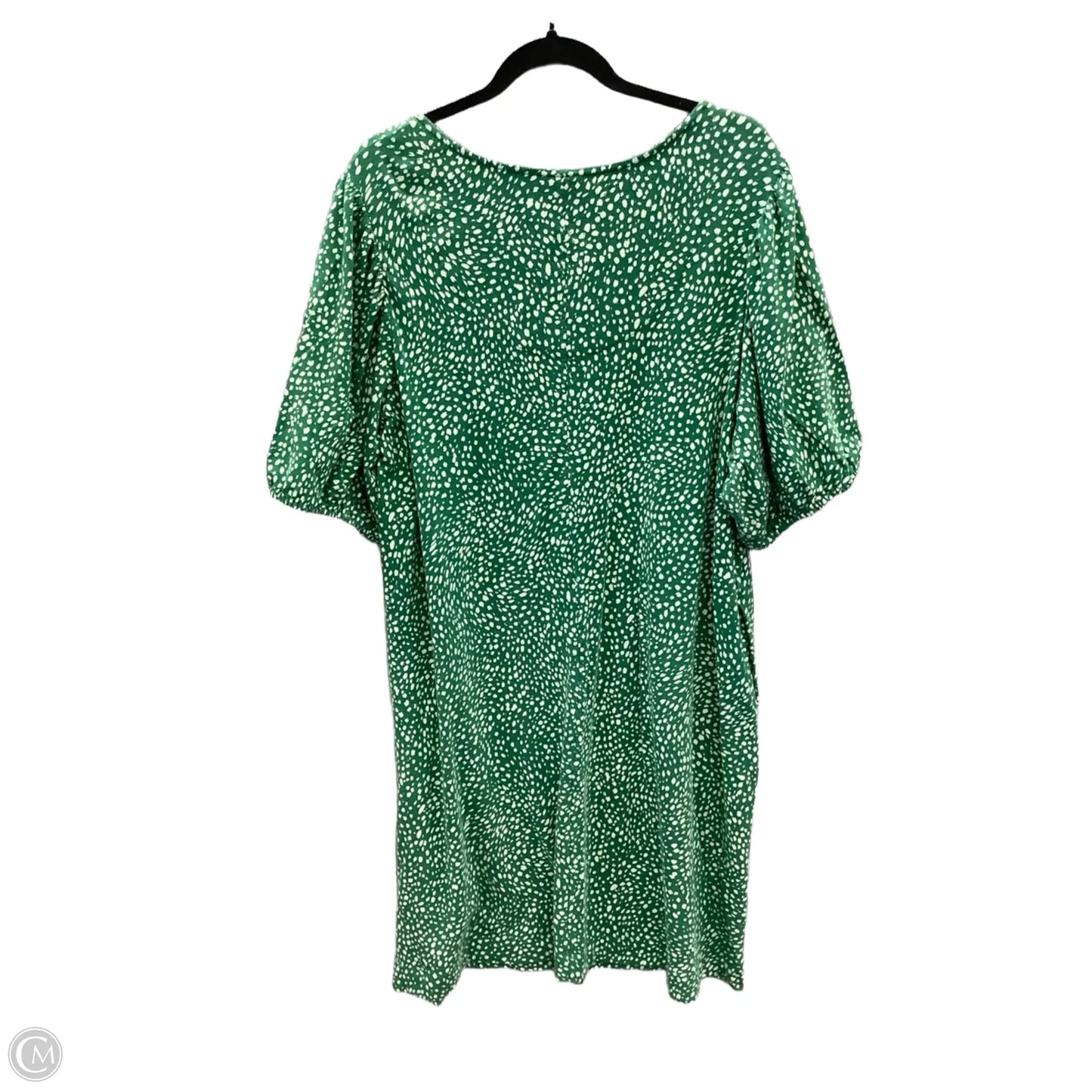 Dress Casual Midi By J. Jill In Green, Size: Xl