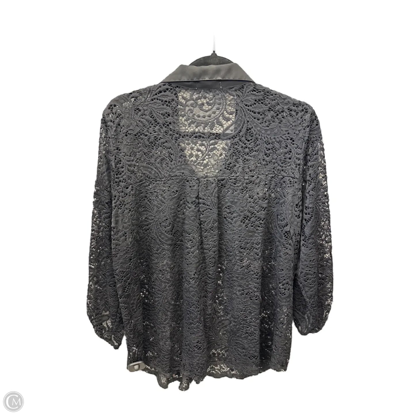 Top Long Sleeve By Maurices In Black, Size: 2x
