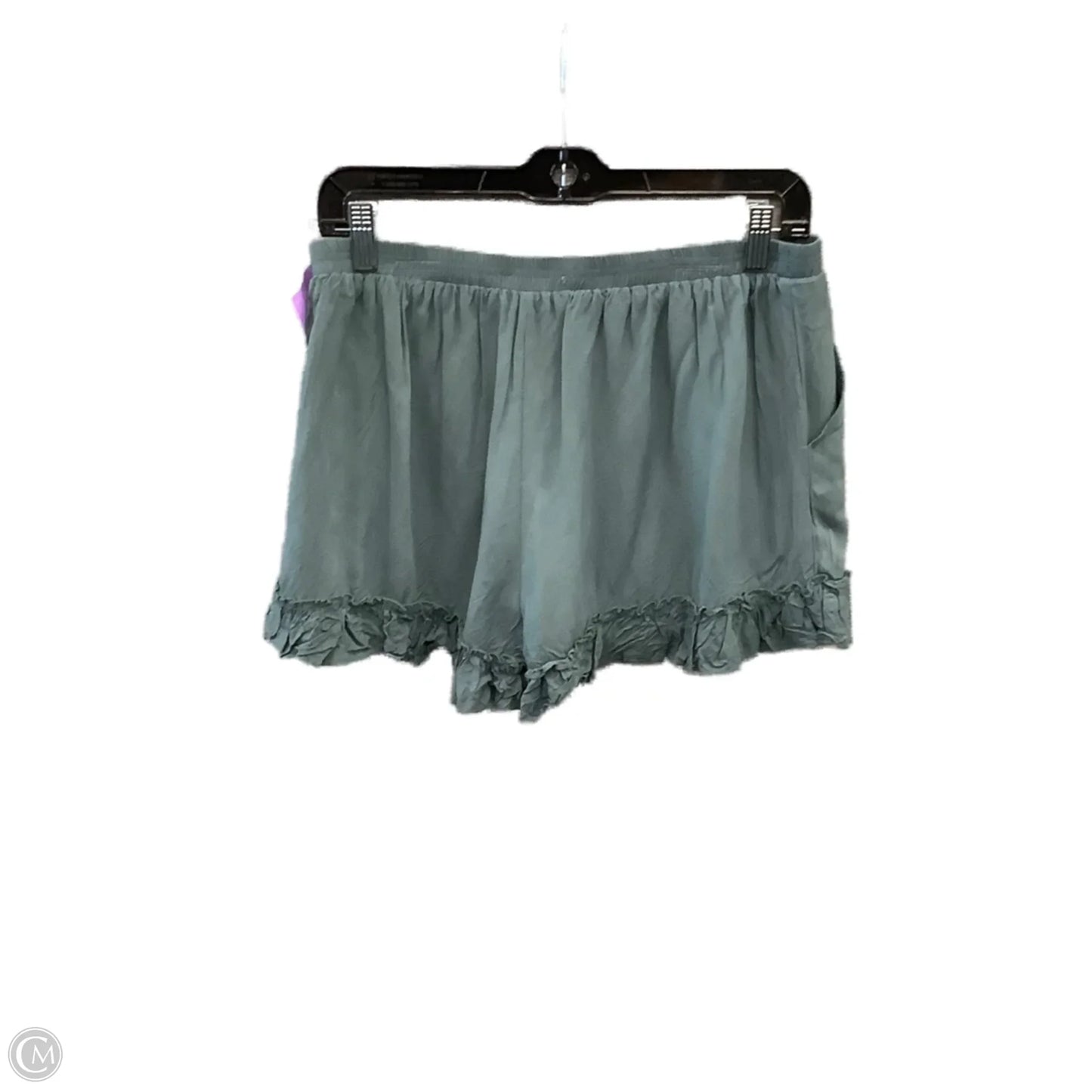 Shorts By Listicle In Green, Size: 12