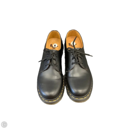 Shoes Flats By Dr Martens In Black, Size: 8