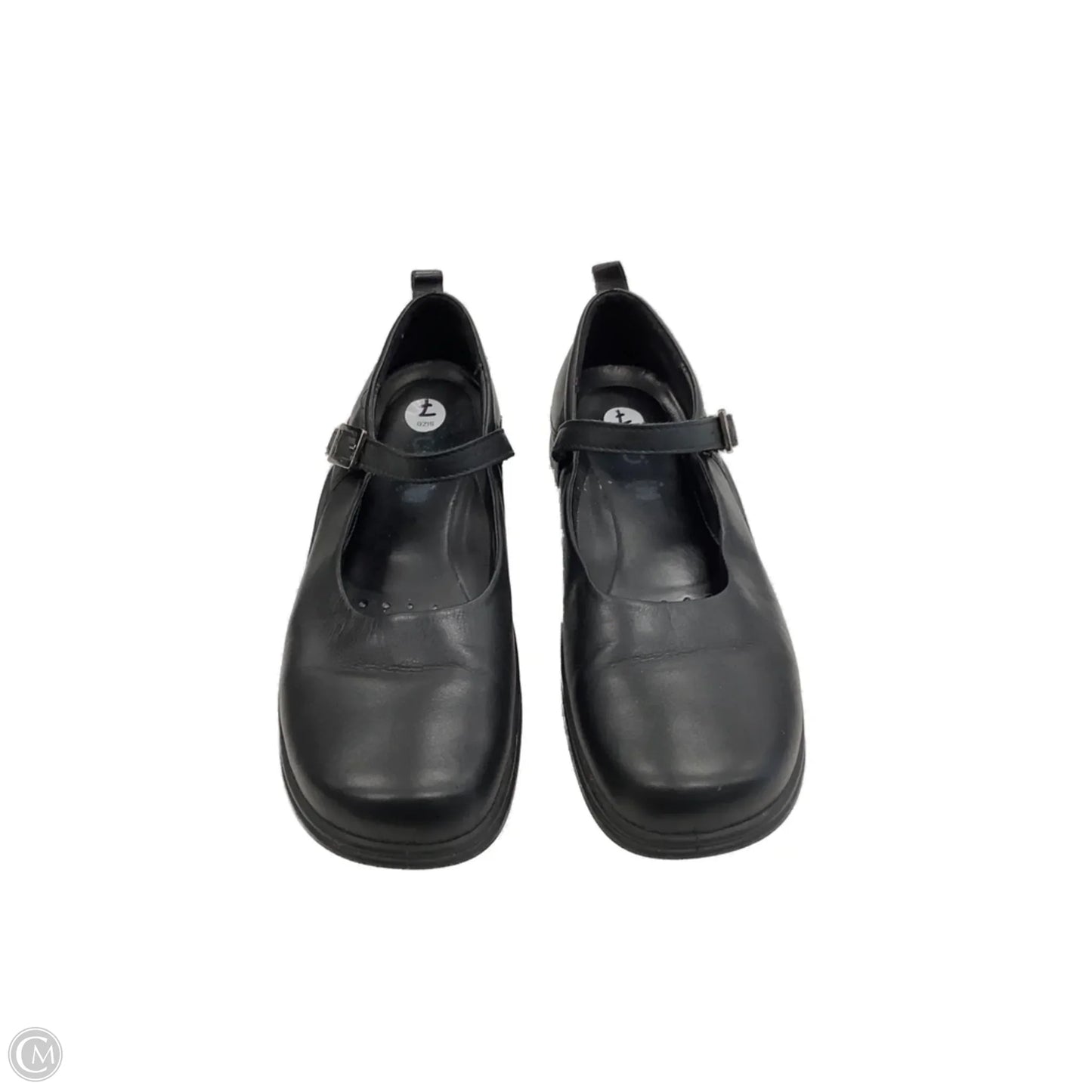 Shoes Flats By Ecco In Black, Size: 7