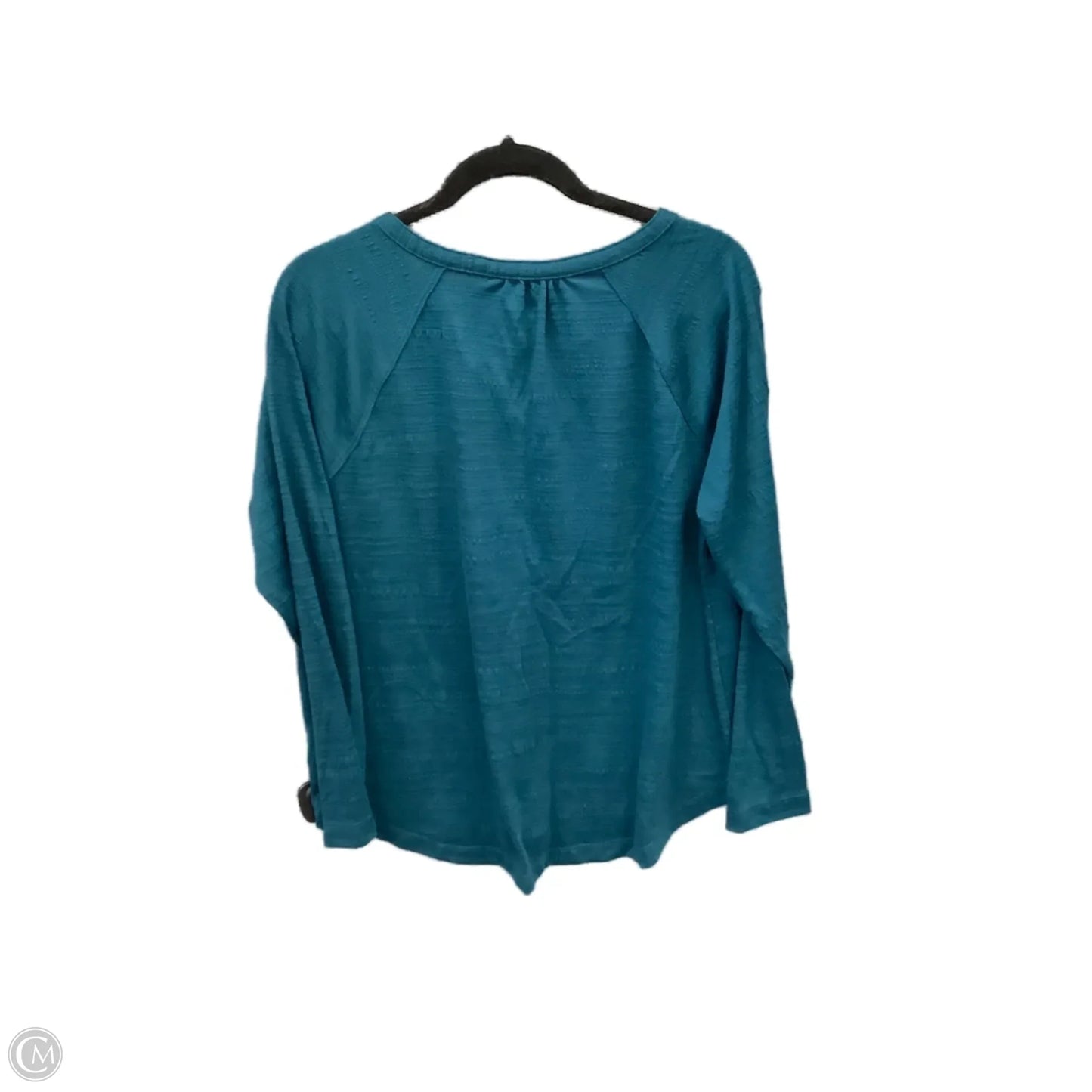 Top Long Sleeve By Sonoma In Blue, Size: L