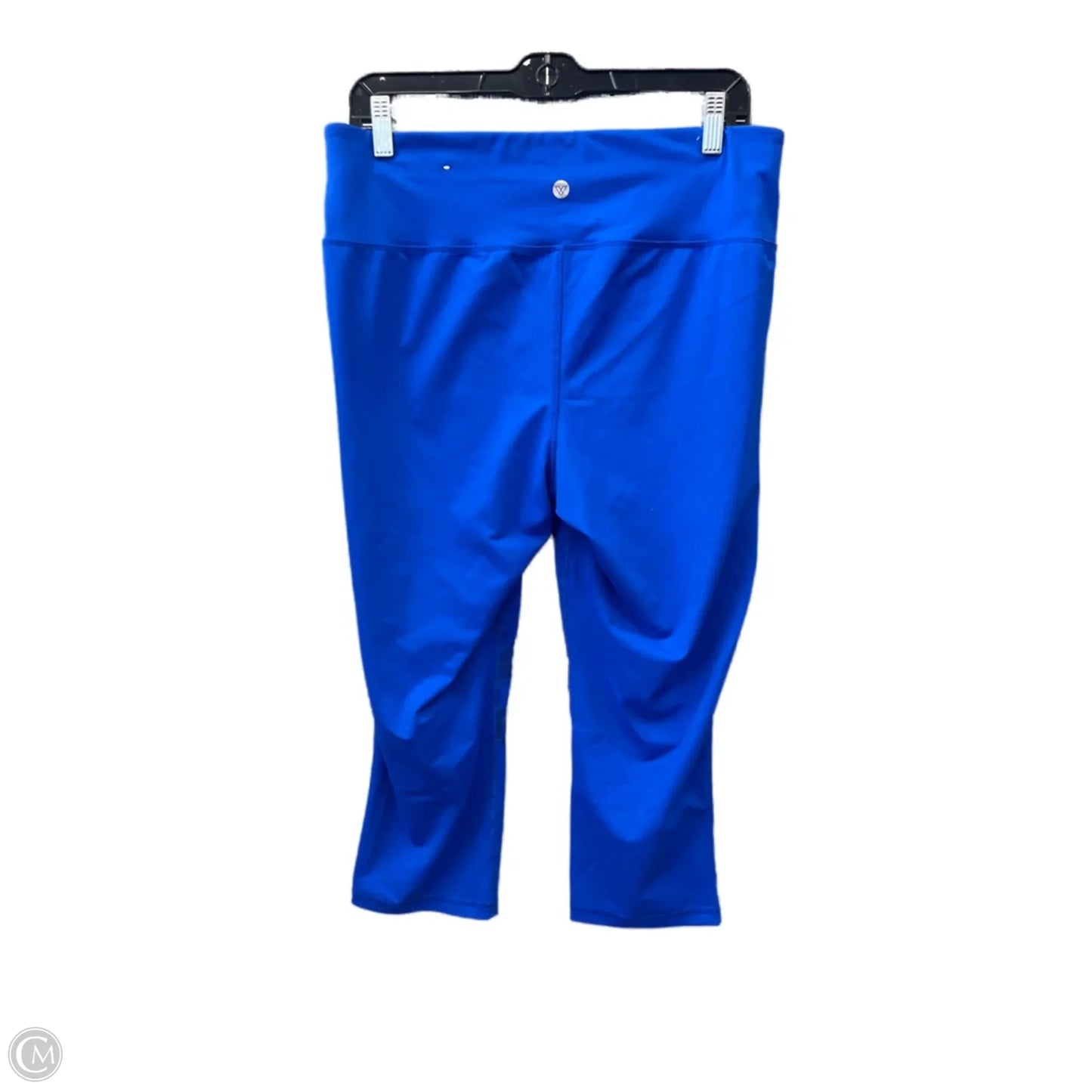 Athletic Capris By Livi Active In Blue, Size: Xl