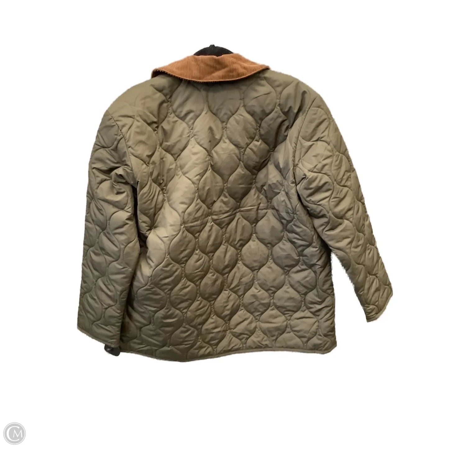 Jacket Puffer & Quilted By Old Navy In Green, Size: L