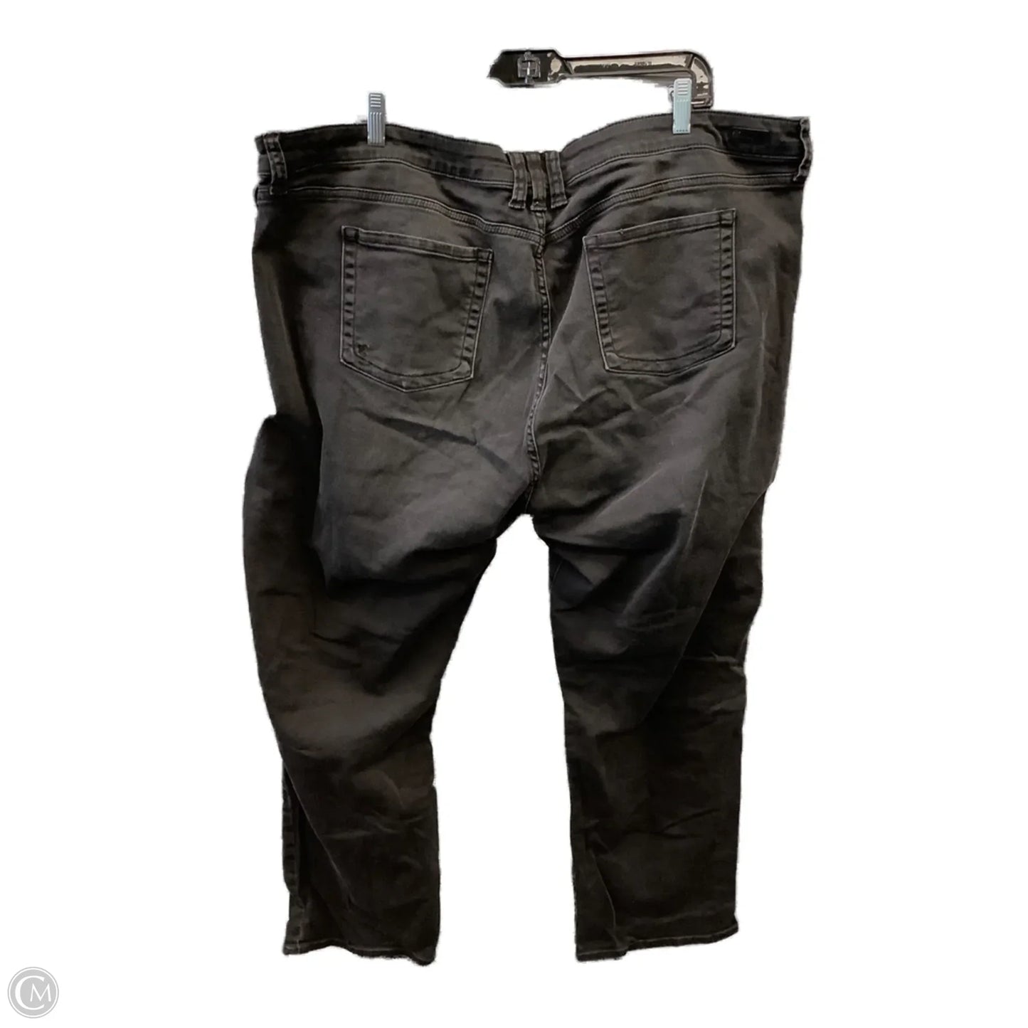 Jeans Boyfriend By Kut In Black Denim, Size: 24