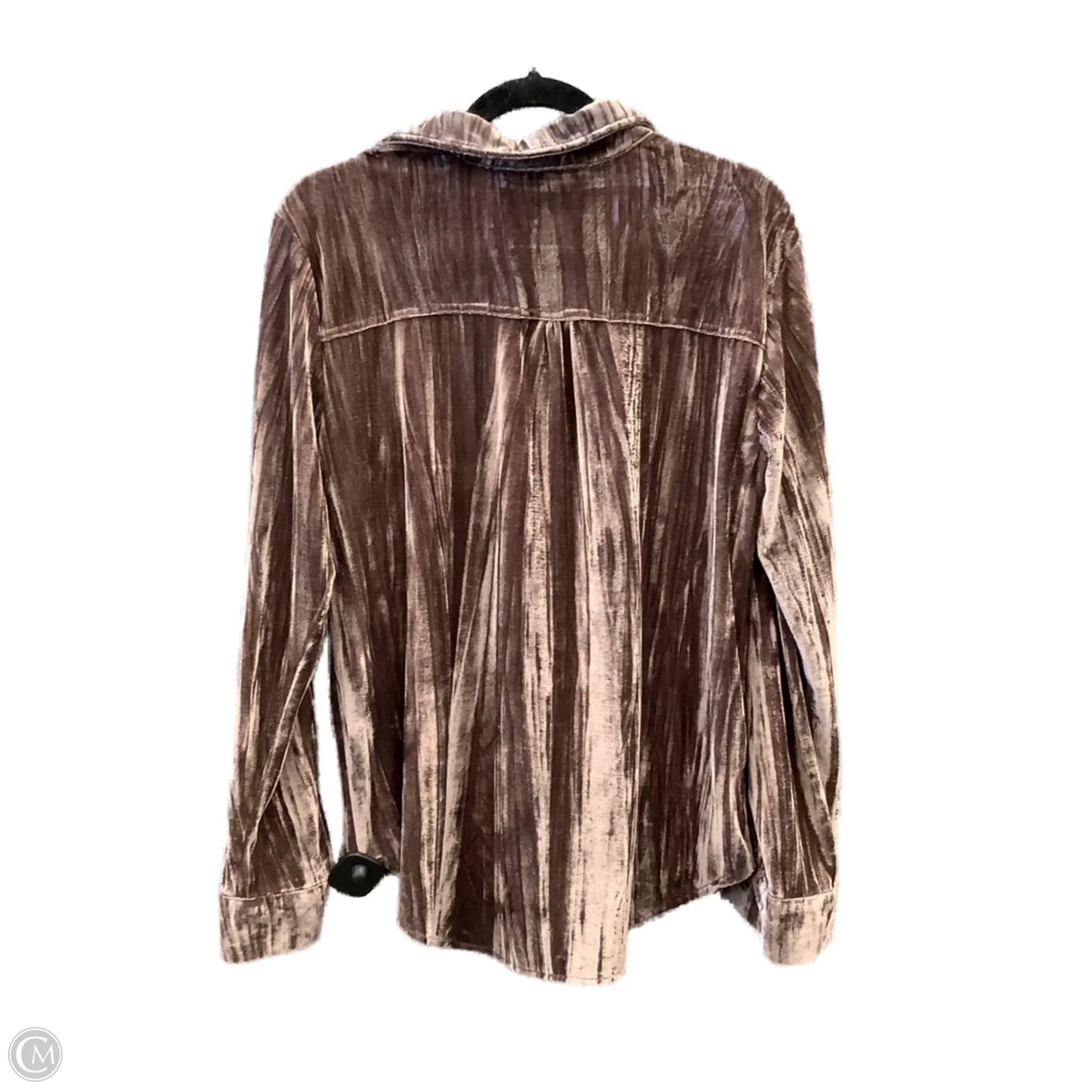 Top Long Sleeve By Maurices In Purple, Size: L