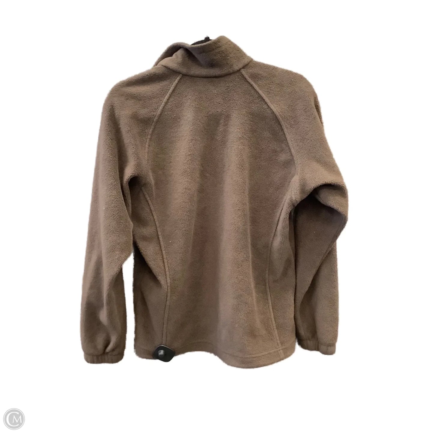 Jacket Fleece By Columbia In Brown, Size: S