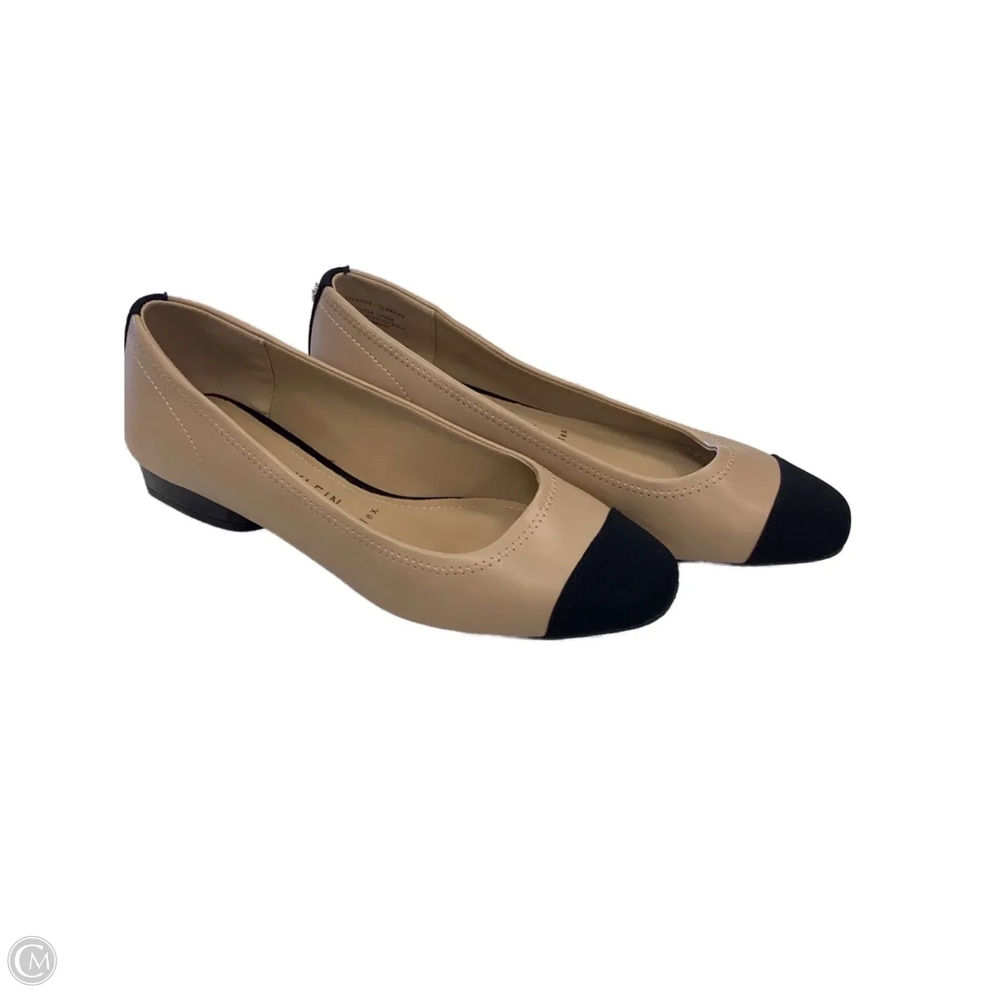 Shoes Flats By Anne Klein In Black & Brown, Size: 7
