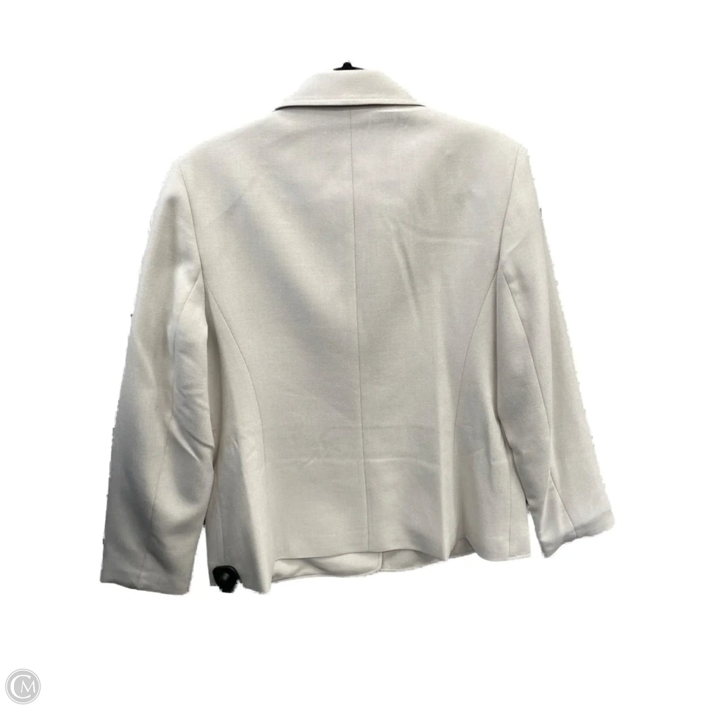 Blazer By Le Suit In Cream, Size: L