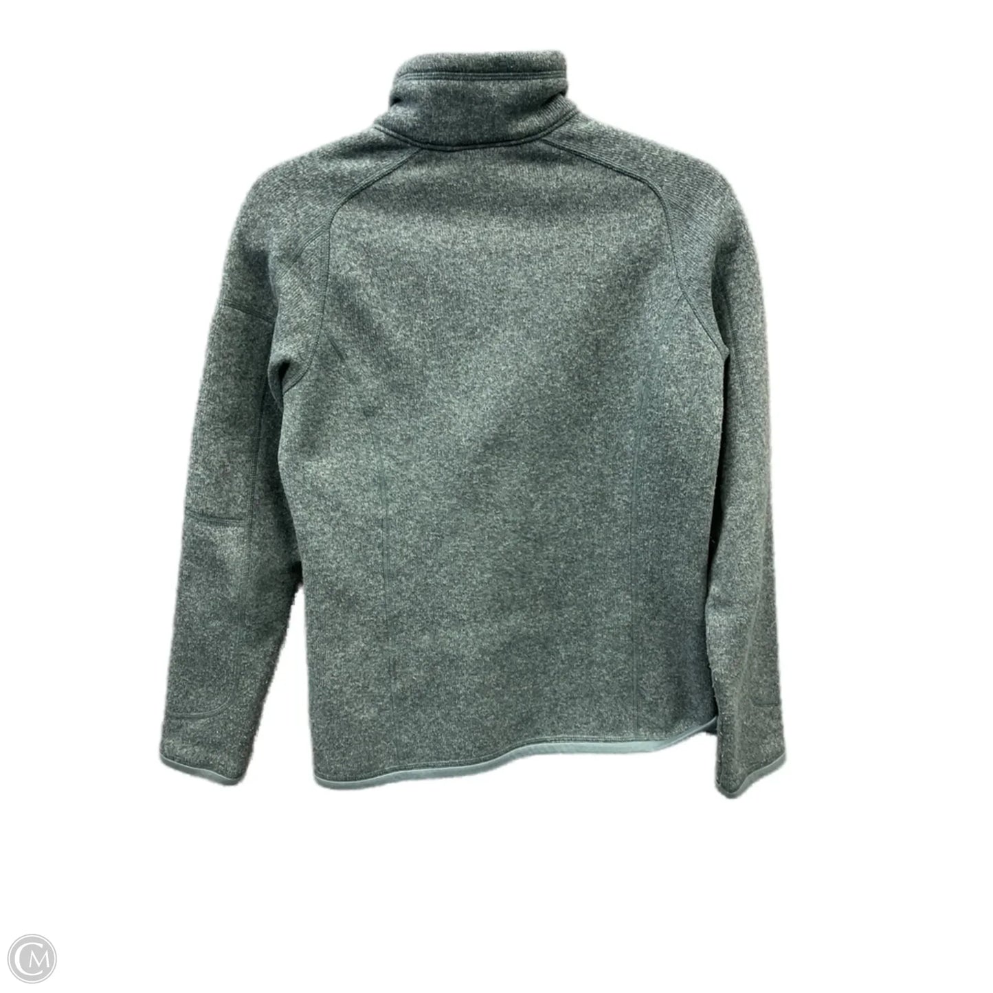 Sweatshirt Collar By Patagonia In Green, Size: S