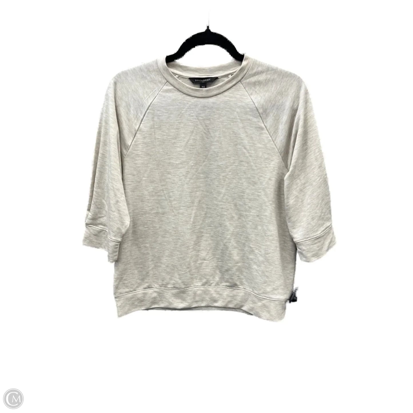 Top 3/4 Sleeve By Banana Republic In Beige, Size: Xs
