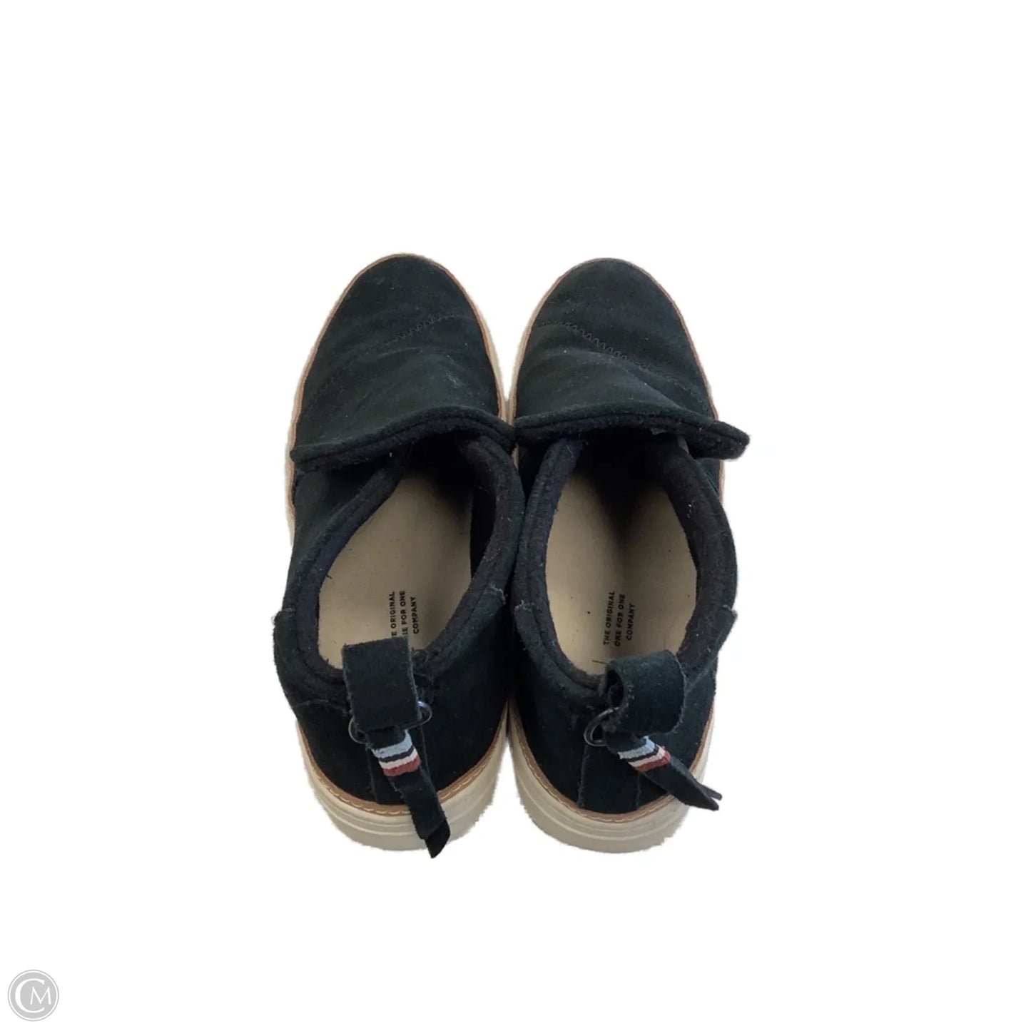 Shoes Flats By Toms In Black, Size: 7