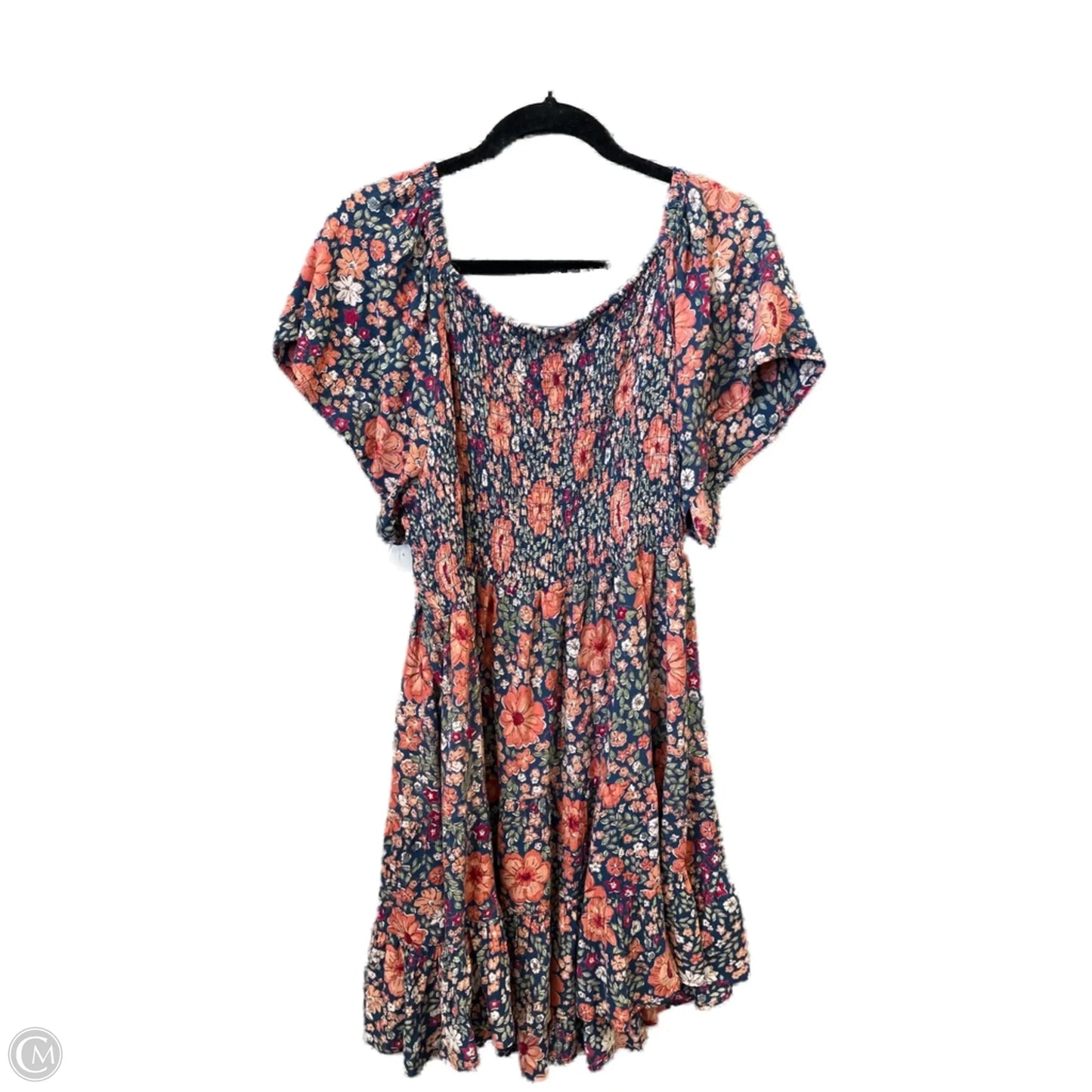Dress Casual Midi By Angie In Multi-colored, Size: 2x