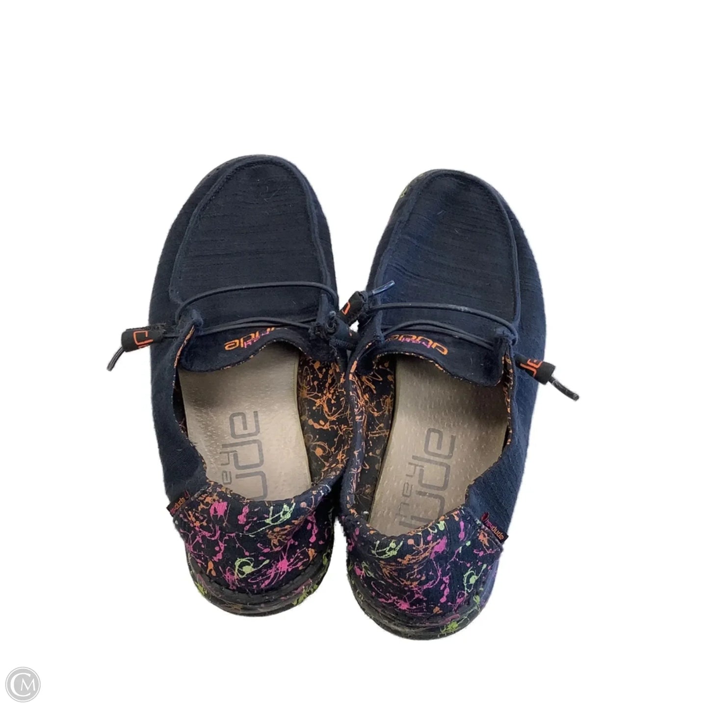 Shoes Flats By Hey Dude In Black, Size: 9