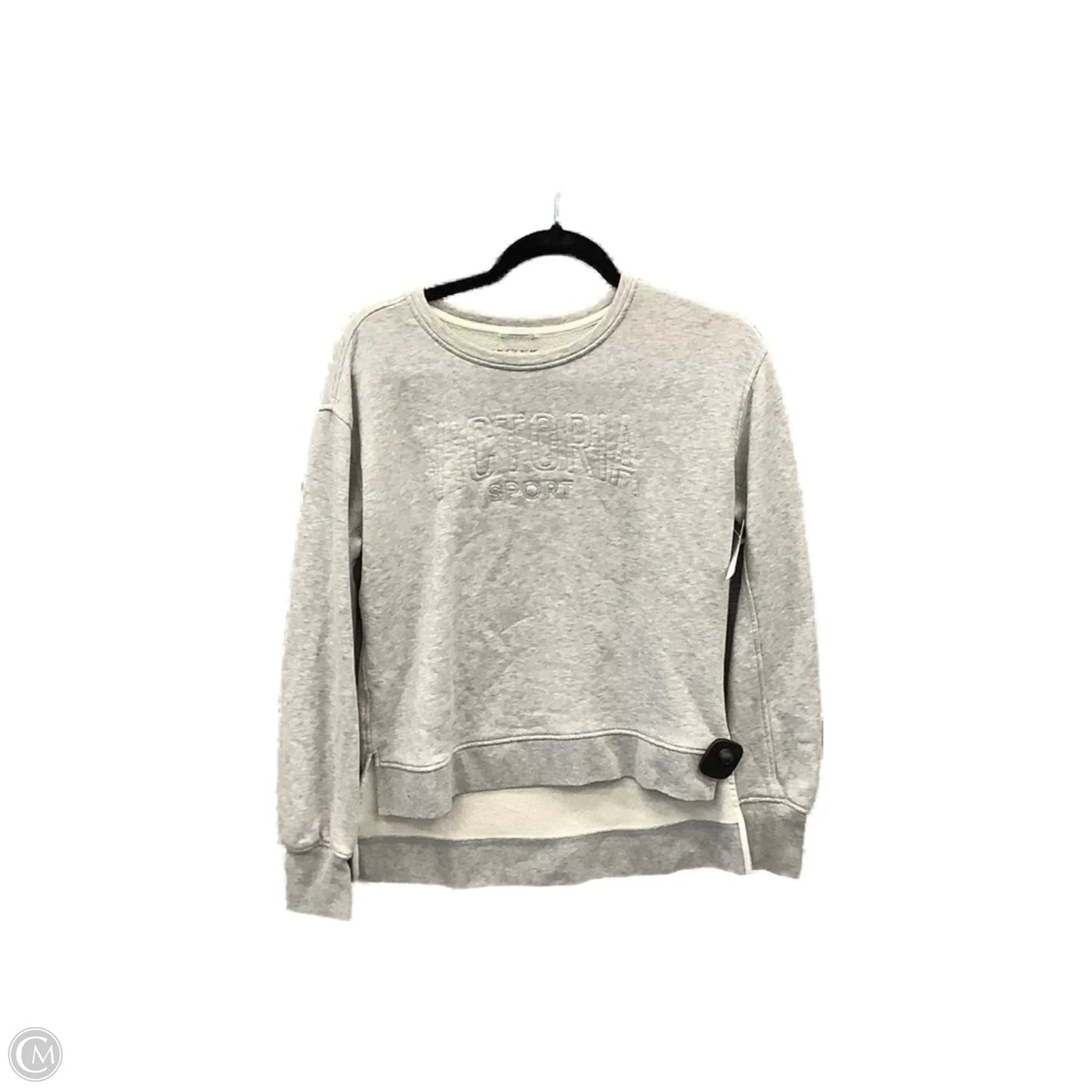 Athletic Sweatshirt Crewneck By Victorias Secret In Grey, Size: Xs