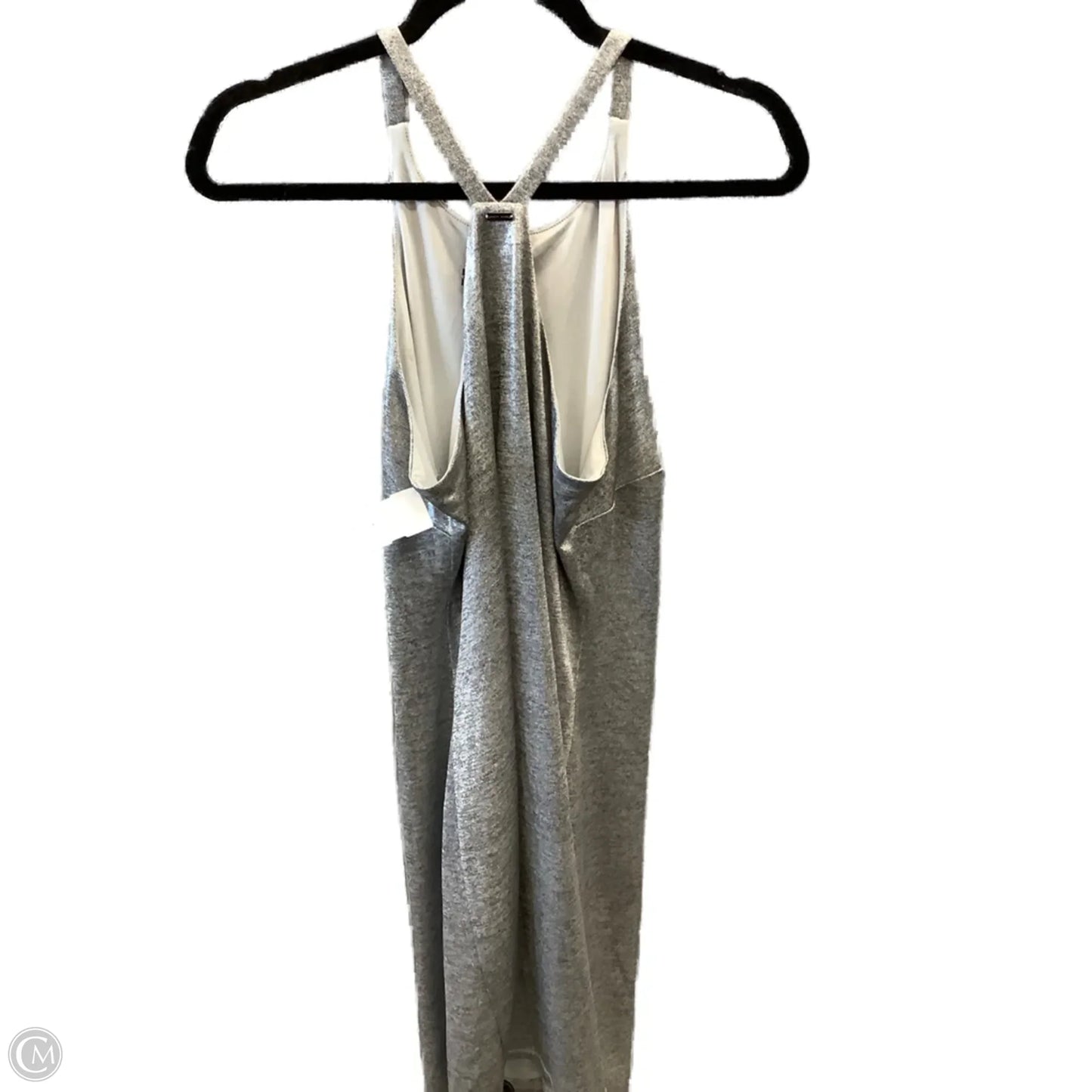 Dress Party Midi By White House Black Market In Silver, Size: M