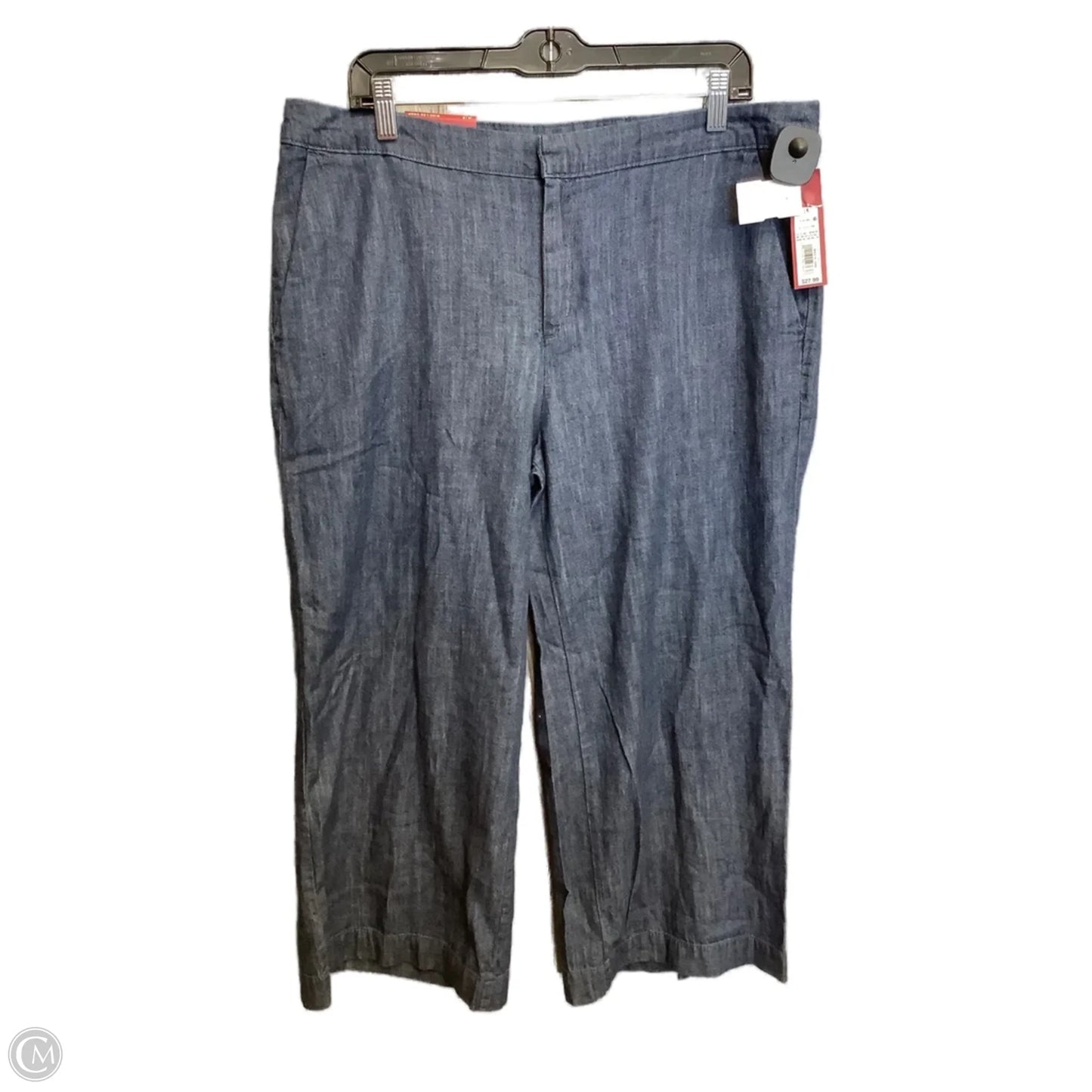 Pants Wide Leg By Merona In Blue, Size: 14