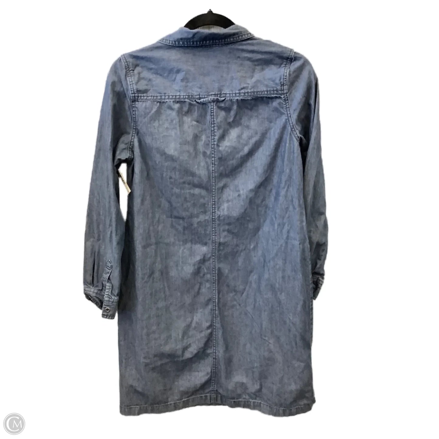 Dress Casual Midi By Old Navy In Blue, Size: S