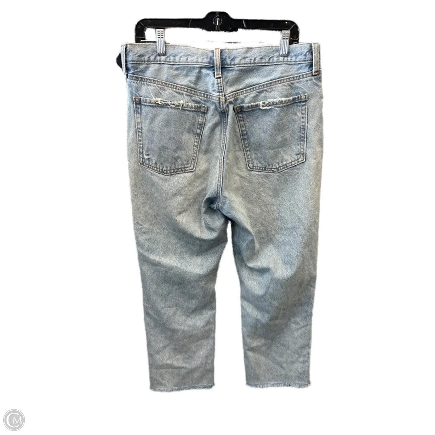 Jeans Straight By Old Navy In Blue Denim, Size: 12