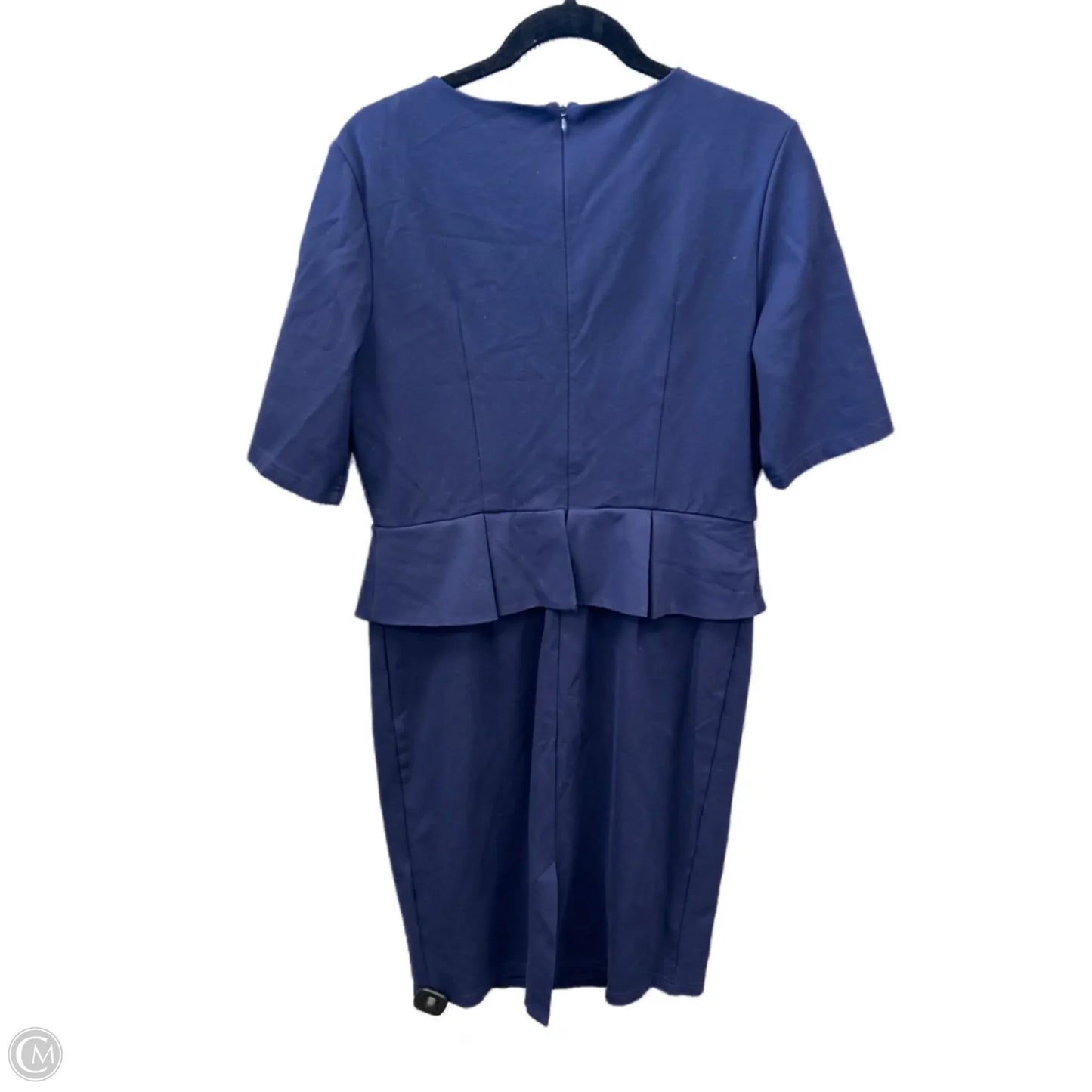 Dress Casual Midi By Clothes Mentor In Blue, Size: Xxl