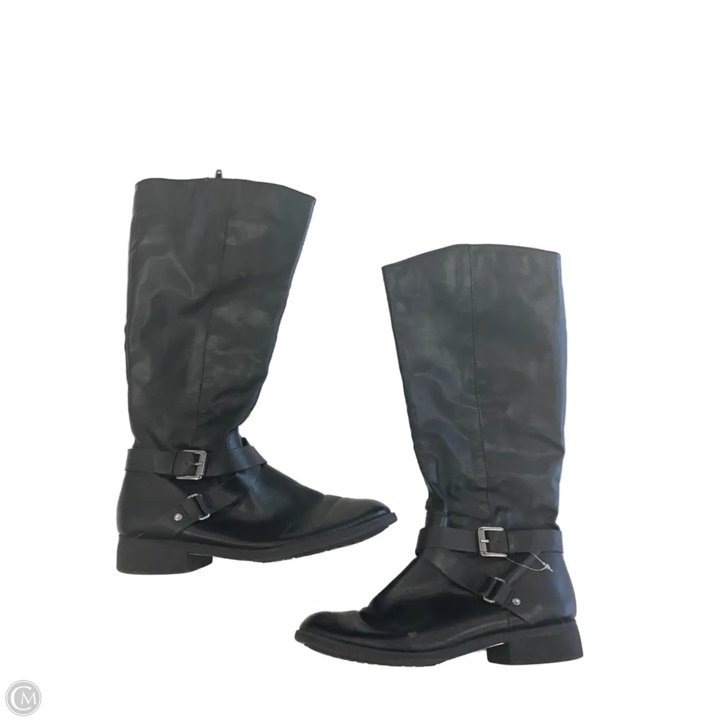 Boots Knee Flats By Style And Company In Black, Size: 7