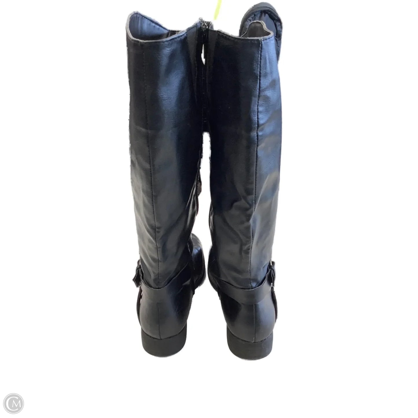 Boots Knee Flats By Style And Company In Black, Size: 7