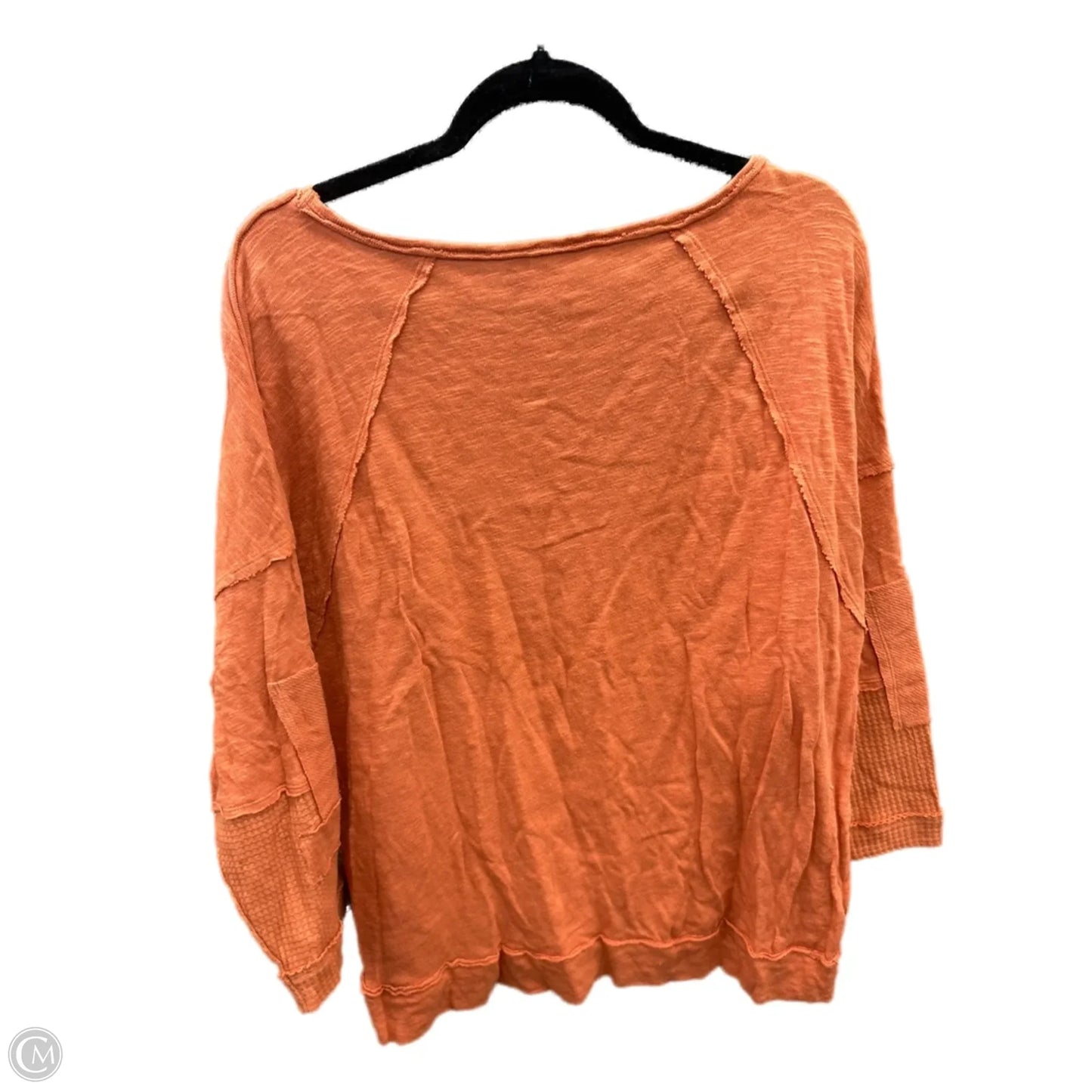 Top Long Sleeve By Cato In Orange, Size: Xl