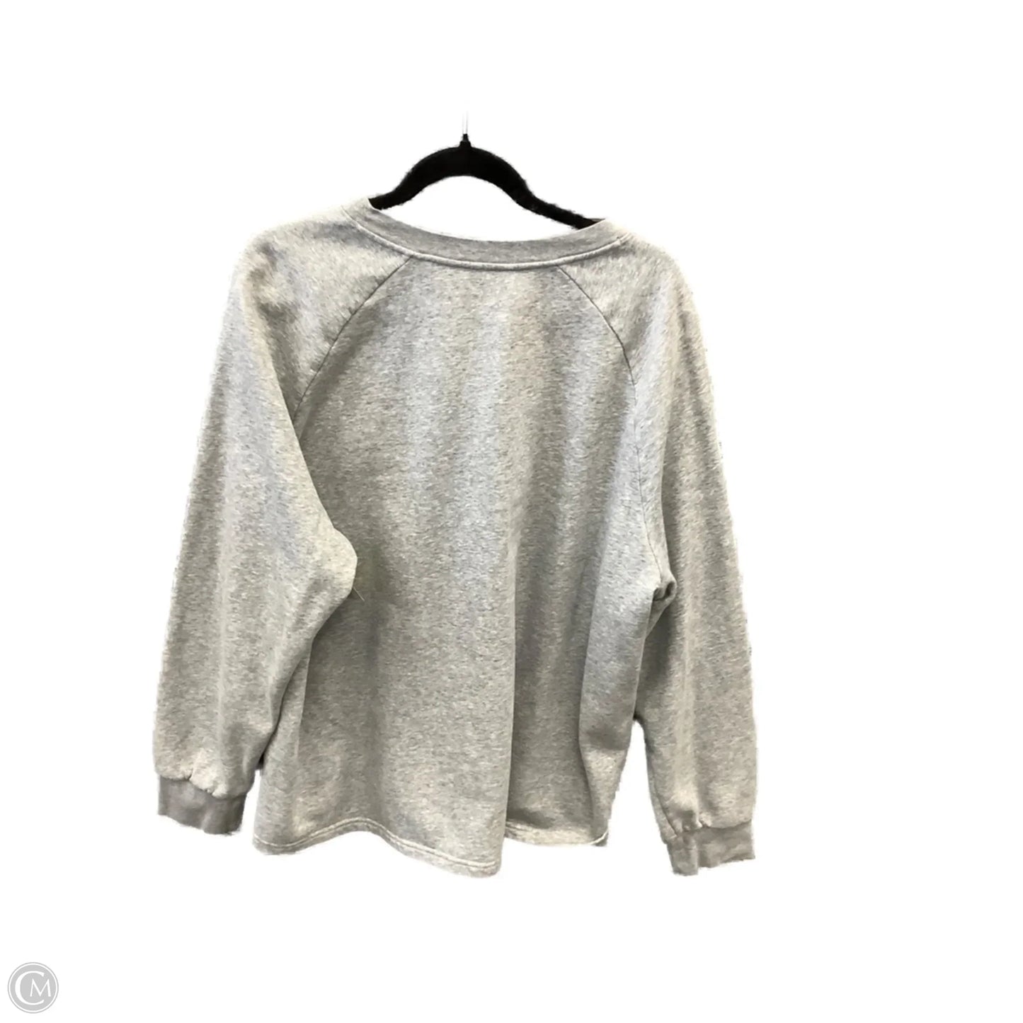 Athletic Sweatshirt Crewneck By Under Armour In Grey, Size: Xxl