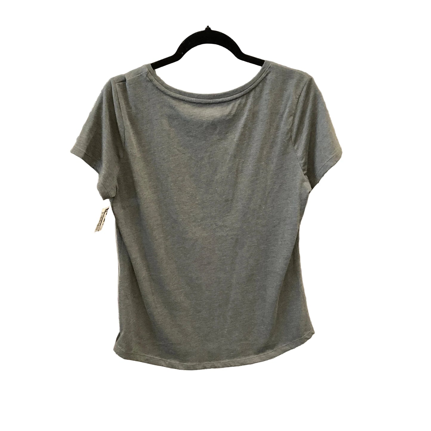 Top Short Sleeve By Sonoma In Grey, Size: M