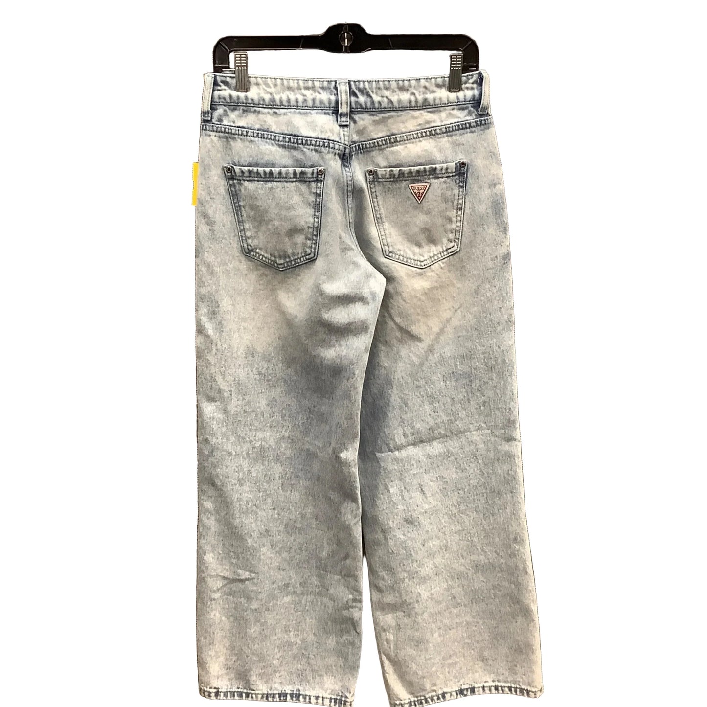 Jeans Wide Leg By Guess In Blue Denim, Size: 6