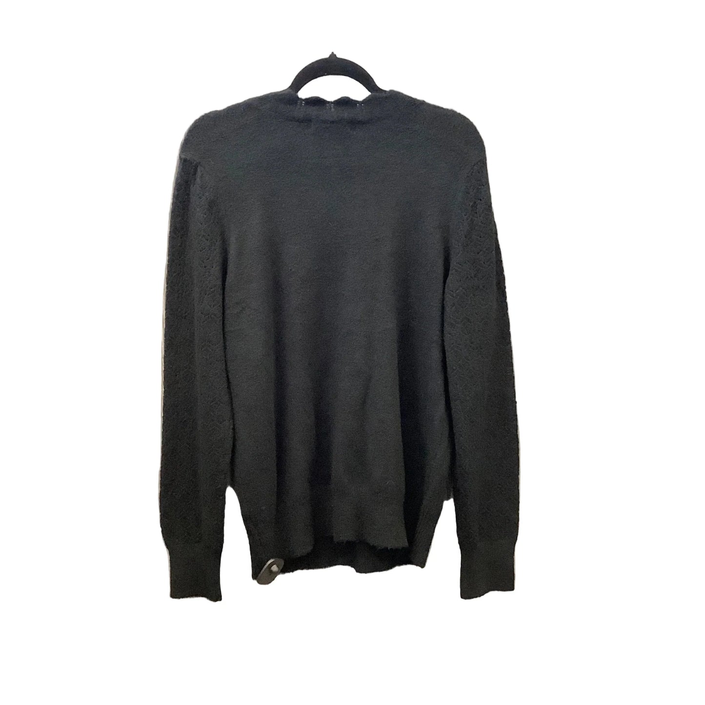 Sweater By Liz Claiborne In Black, Size: L