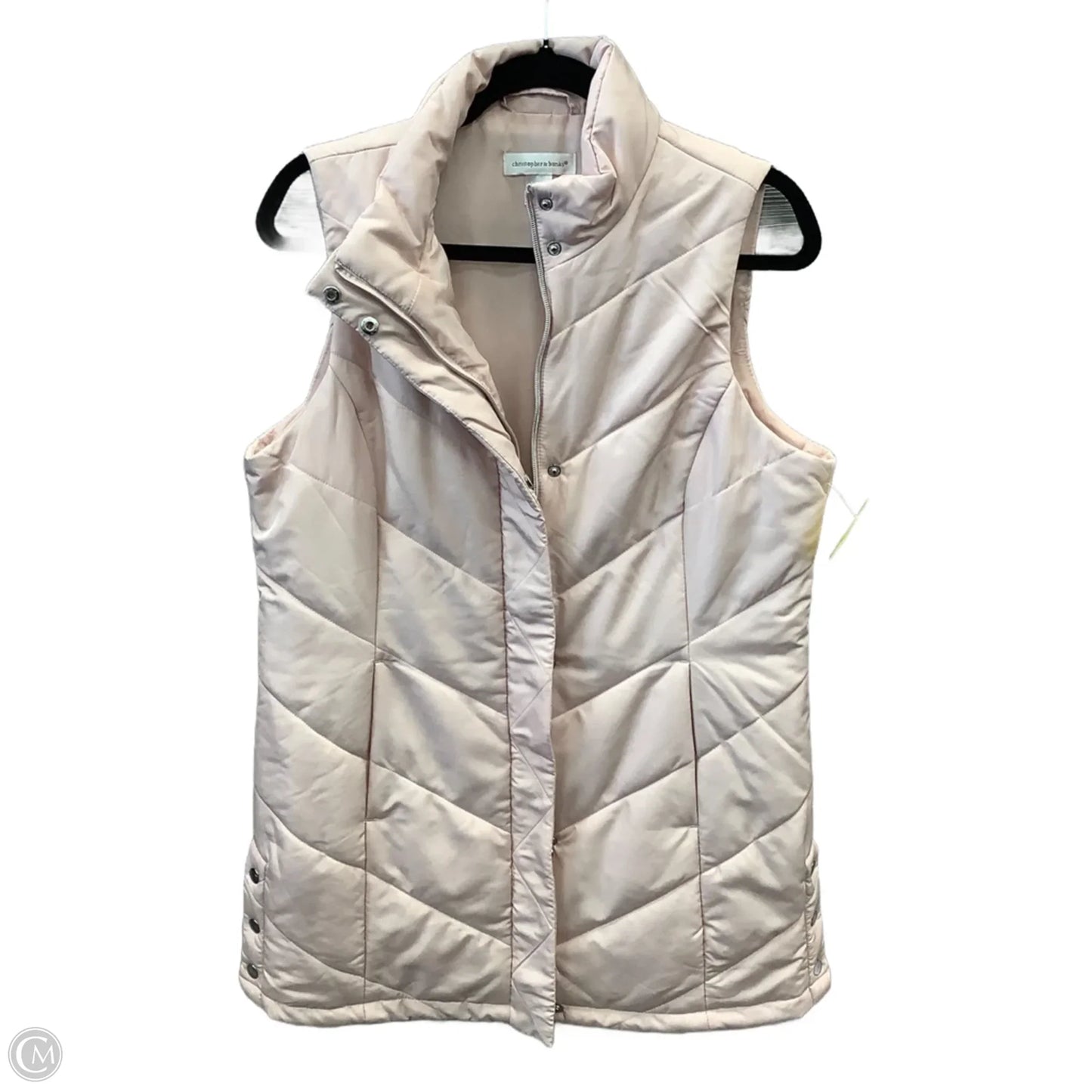 Vest Puffer & Quilted By Christopher And Banks In Pink, Size: M