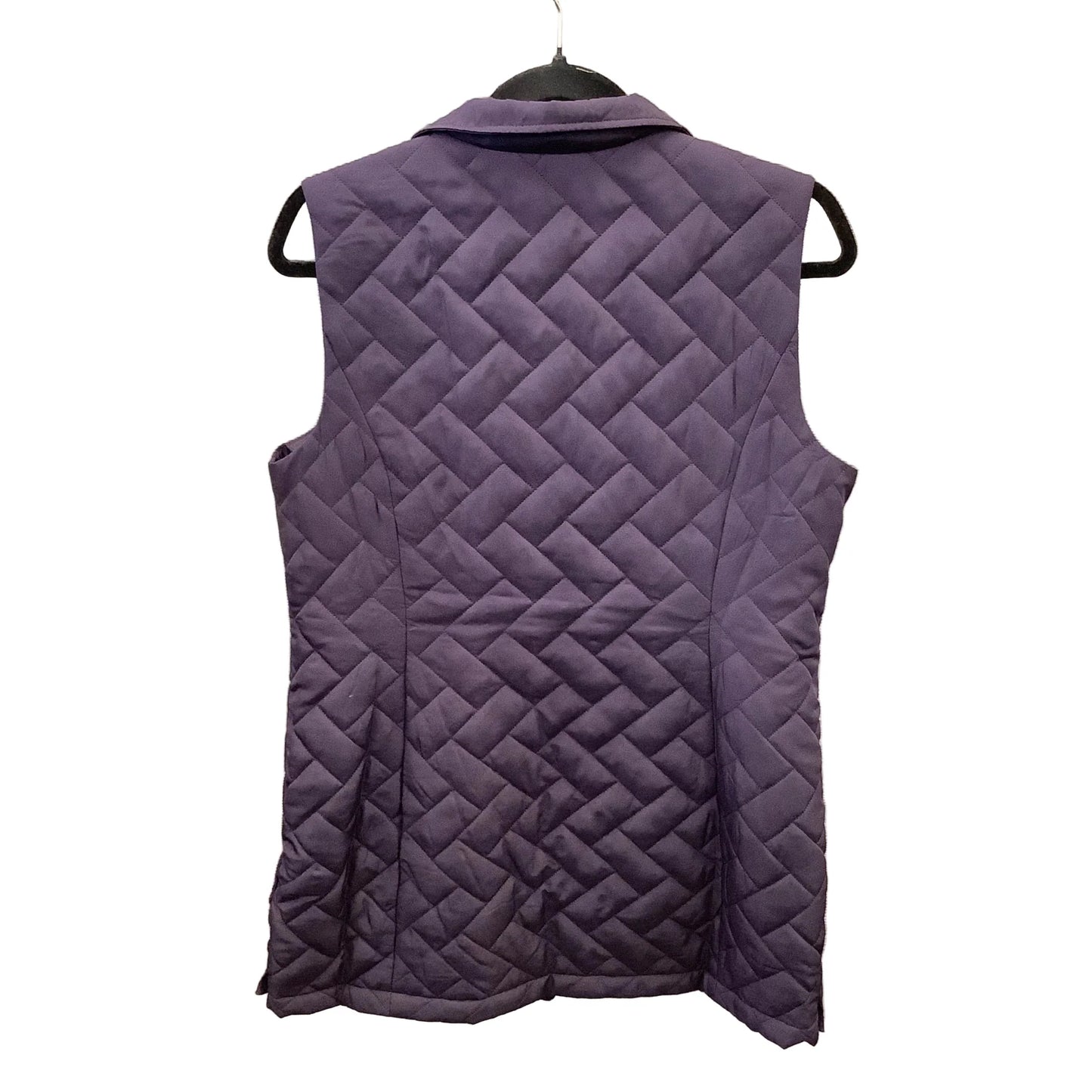 Vest Puffer & Quilted By Christopher And Banks In Purple, Size: M