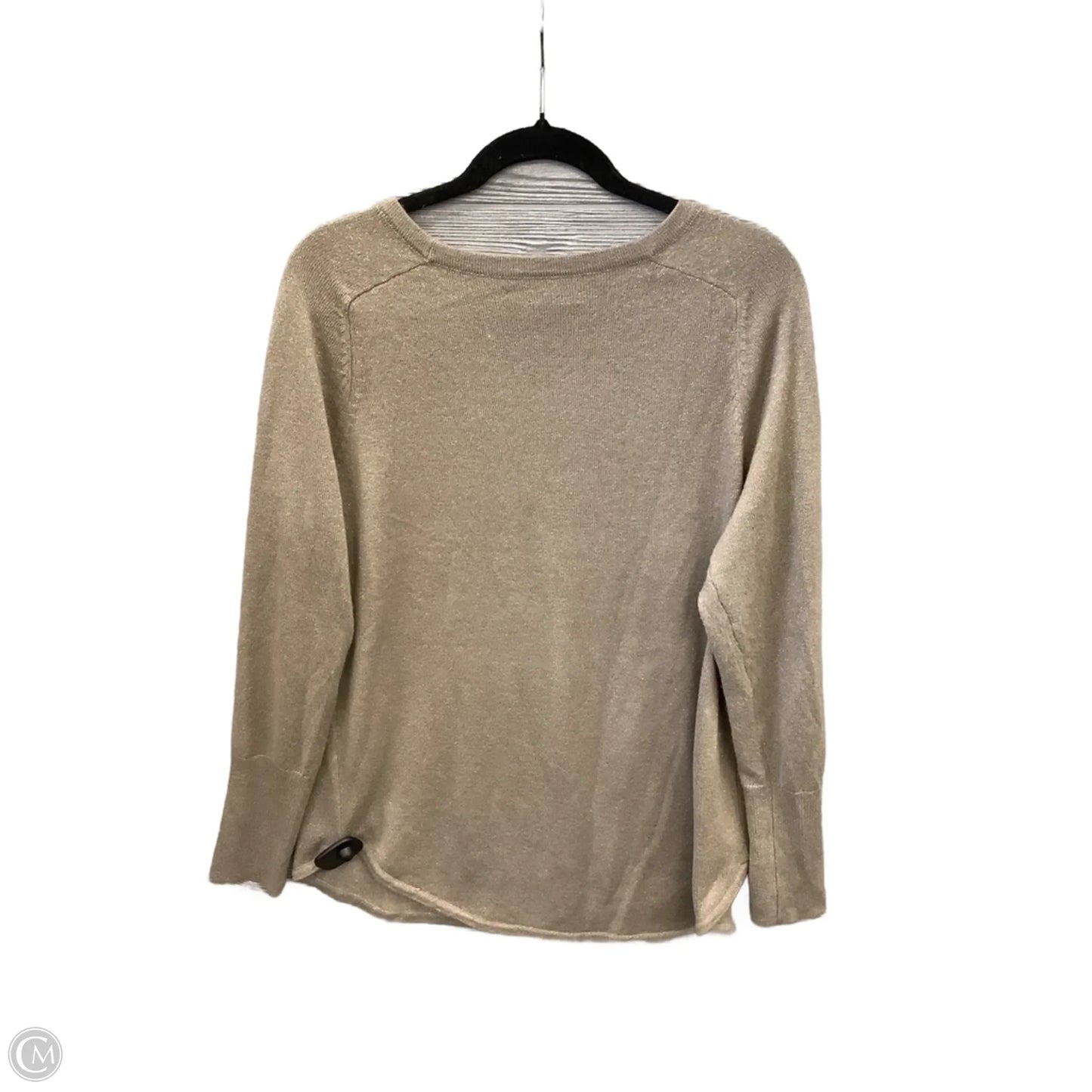 Top Long Sleeve By Apt 9 In Grey, Size: L