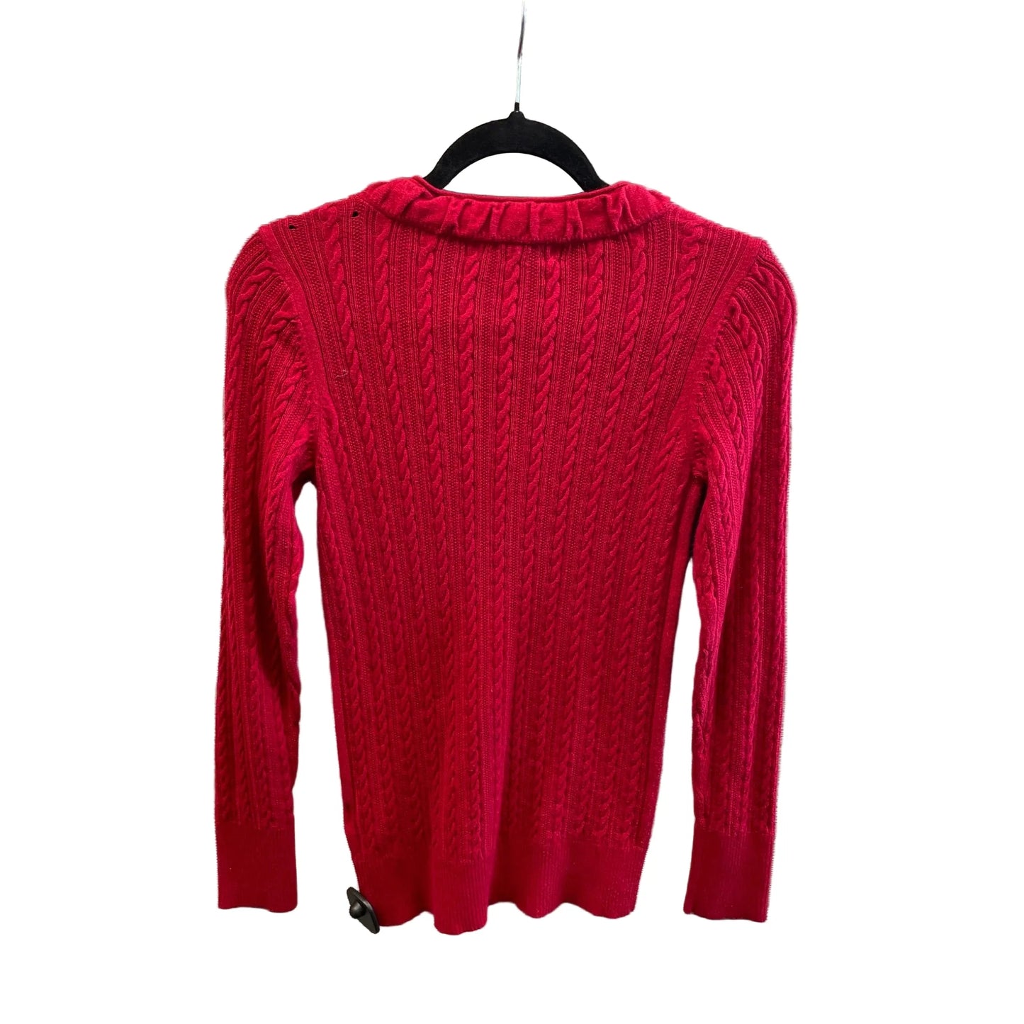 Sweater By Eddie Bauer In Red, Size: S