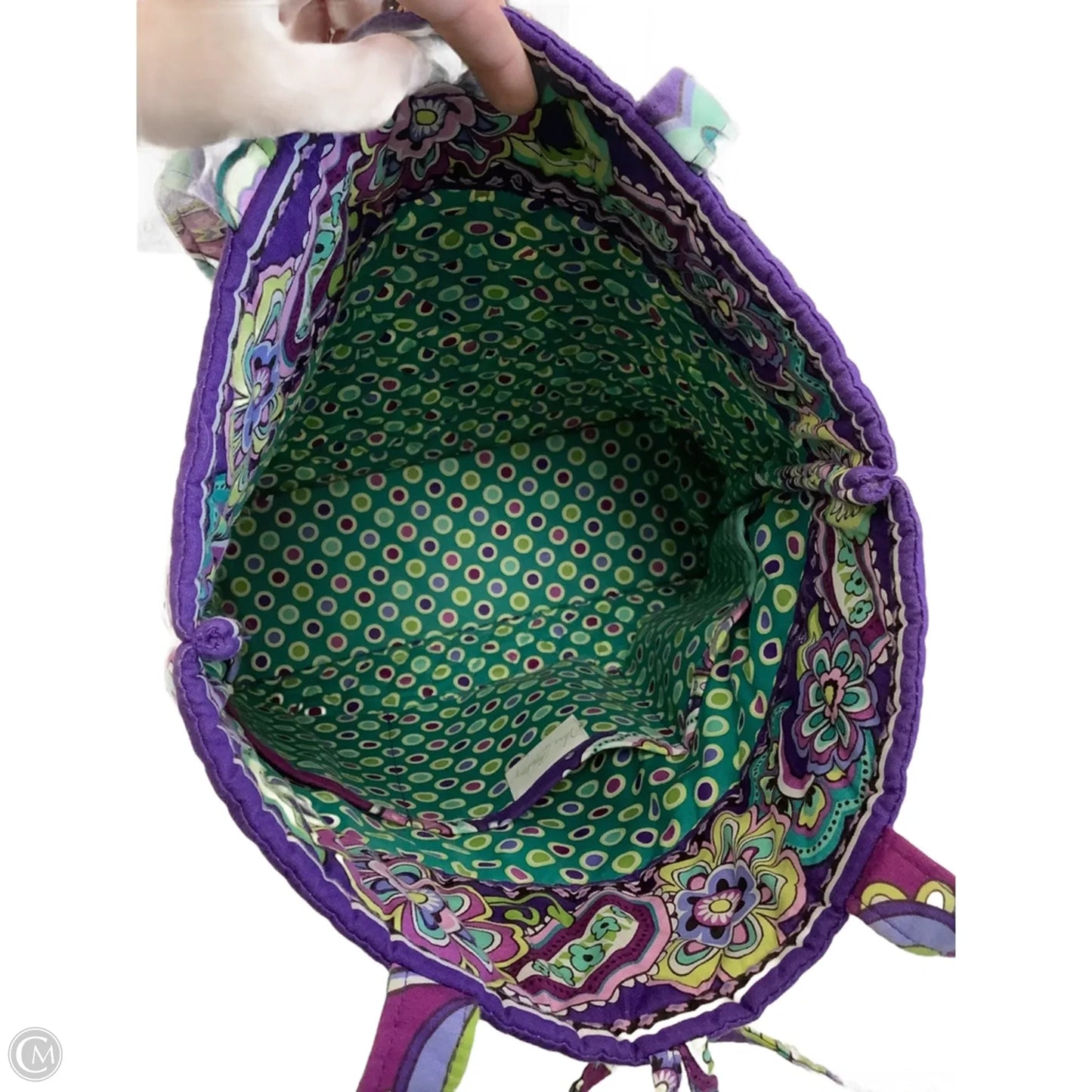 Handbag By Vera Bradley, Size: Medium