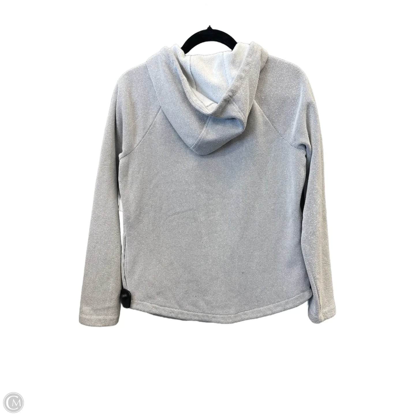 Athletic Sweatshirt Hoodie By Kyodan In Grey, Size: Sp