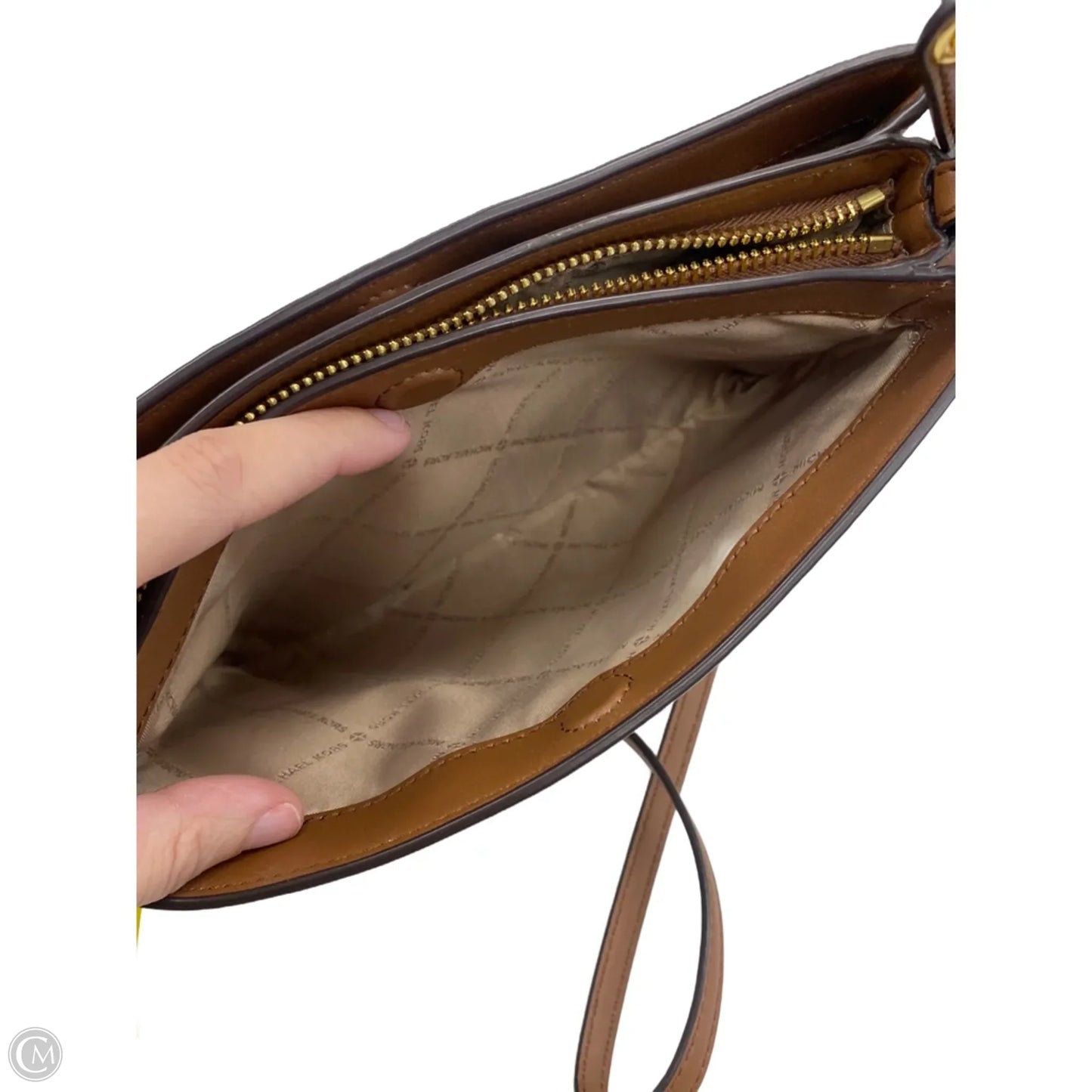 Crossbody Designer By Michael Kors, Size: Medium