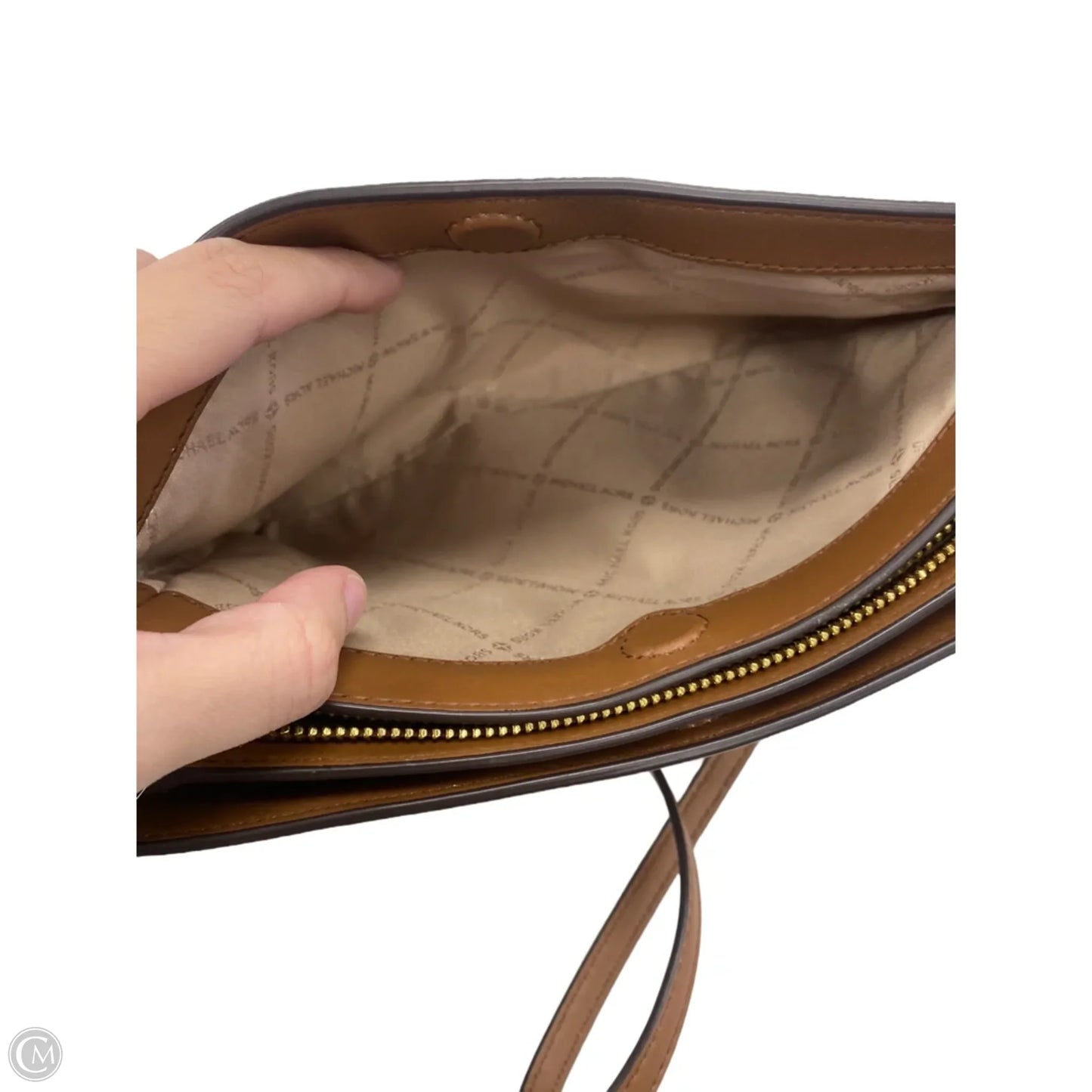 Crossbody Designer By Michael Kors, Size: Medium