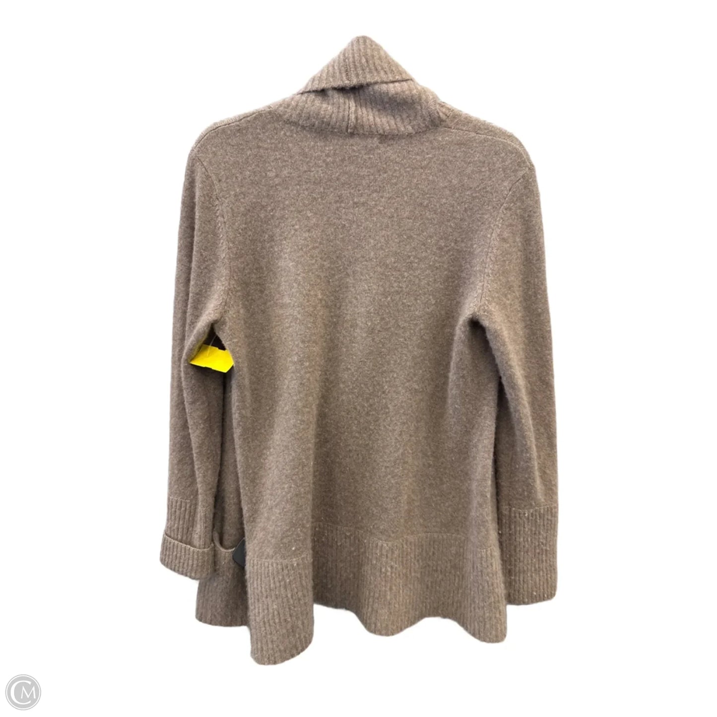 Sweater Cardigan By Saks Fifth Avenue In Brown, Size: M