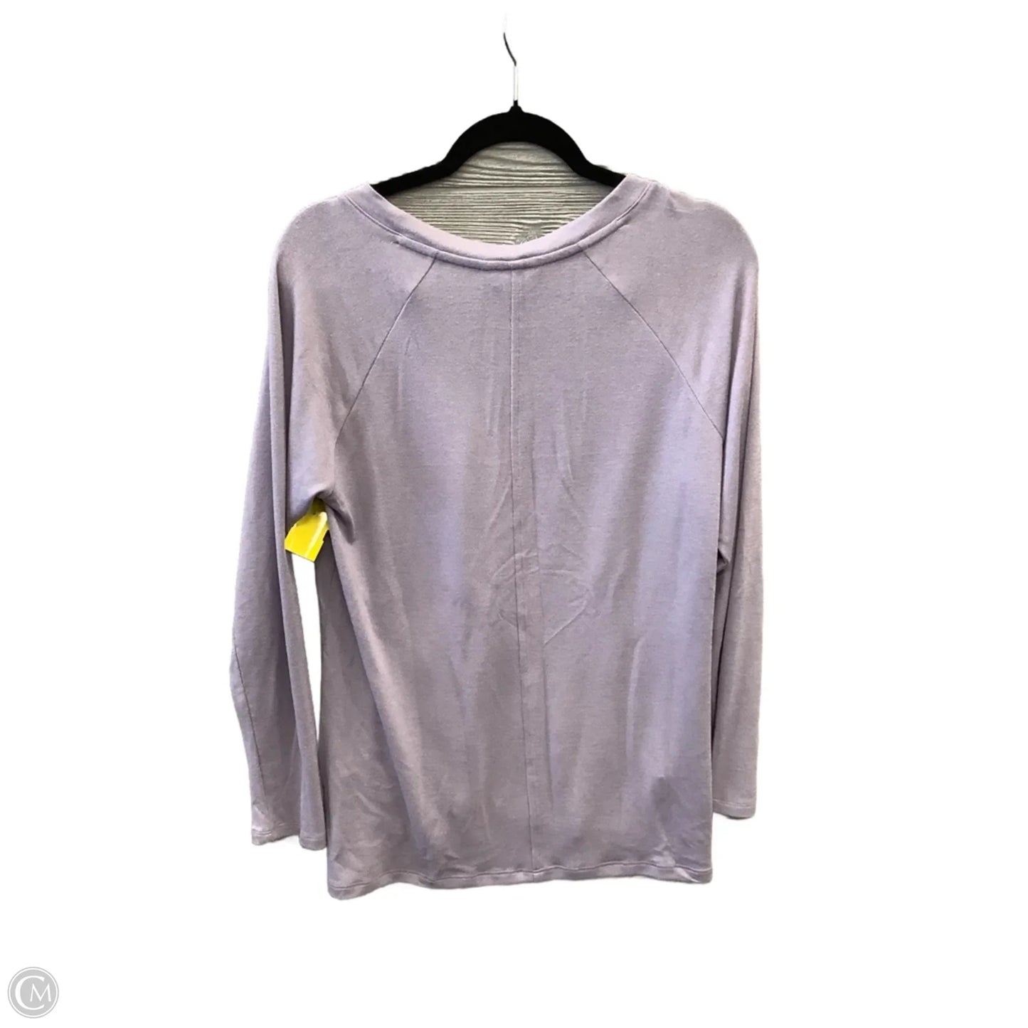 Top Long Sleeve By Banana Republic In Purple, Size: M