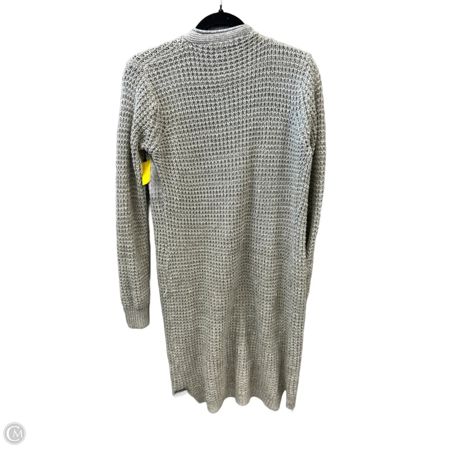 Sweater Cardigan By Poof In Grey, Size: S