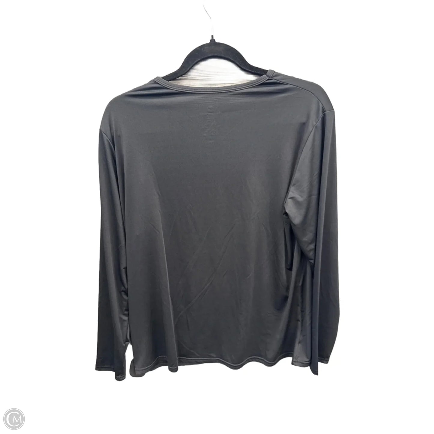 Top Long Sleeve Basic By Clothes Mentor In Black, Size: 2x