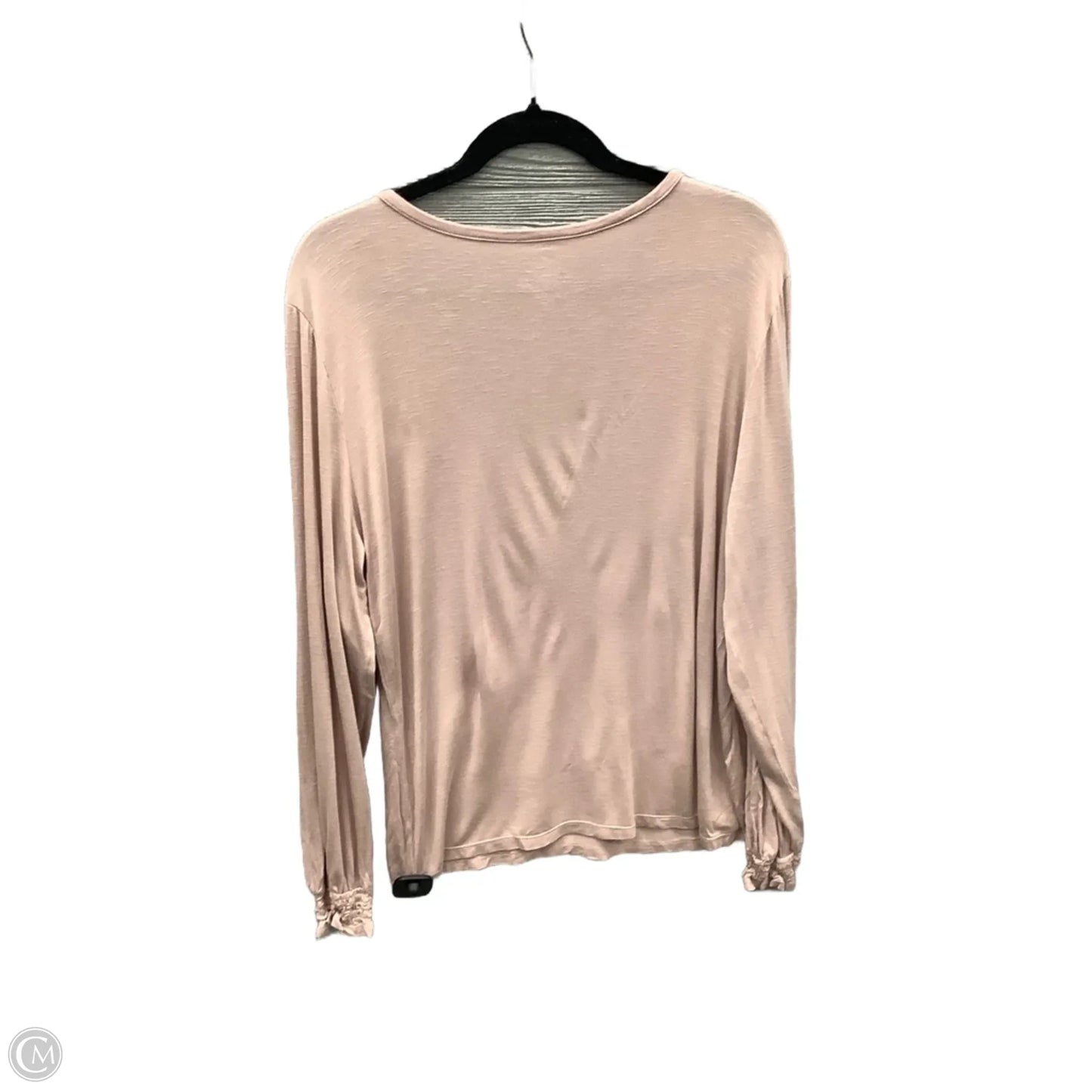 Top Long Sleeve By Maurices In Pink, Size: Xl