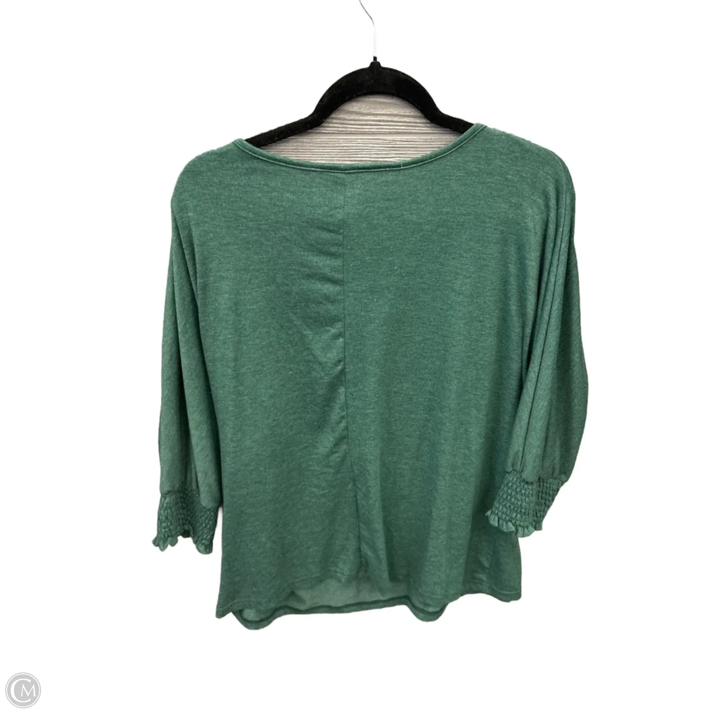 Top Long Sleeve By Dokotoo In Green, Size: Xl