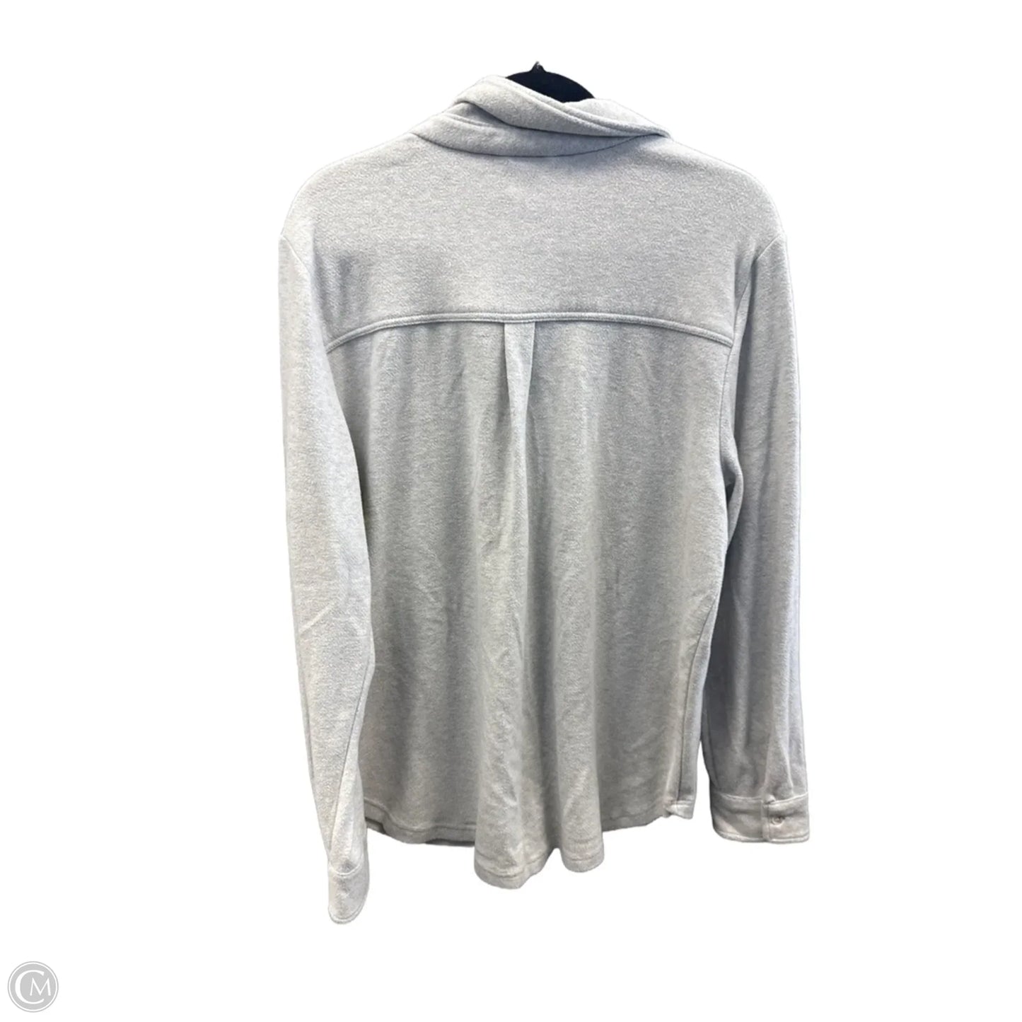 Jacket Shirt By Thread And Supply In Grey, Size: 1x