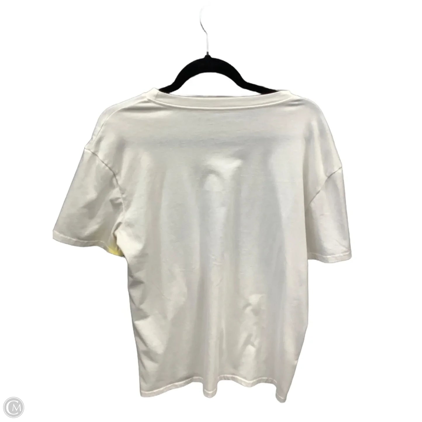 Top Short Sleeve By Clothes Mentor In White, Size: Xl