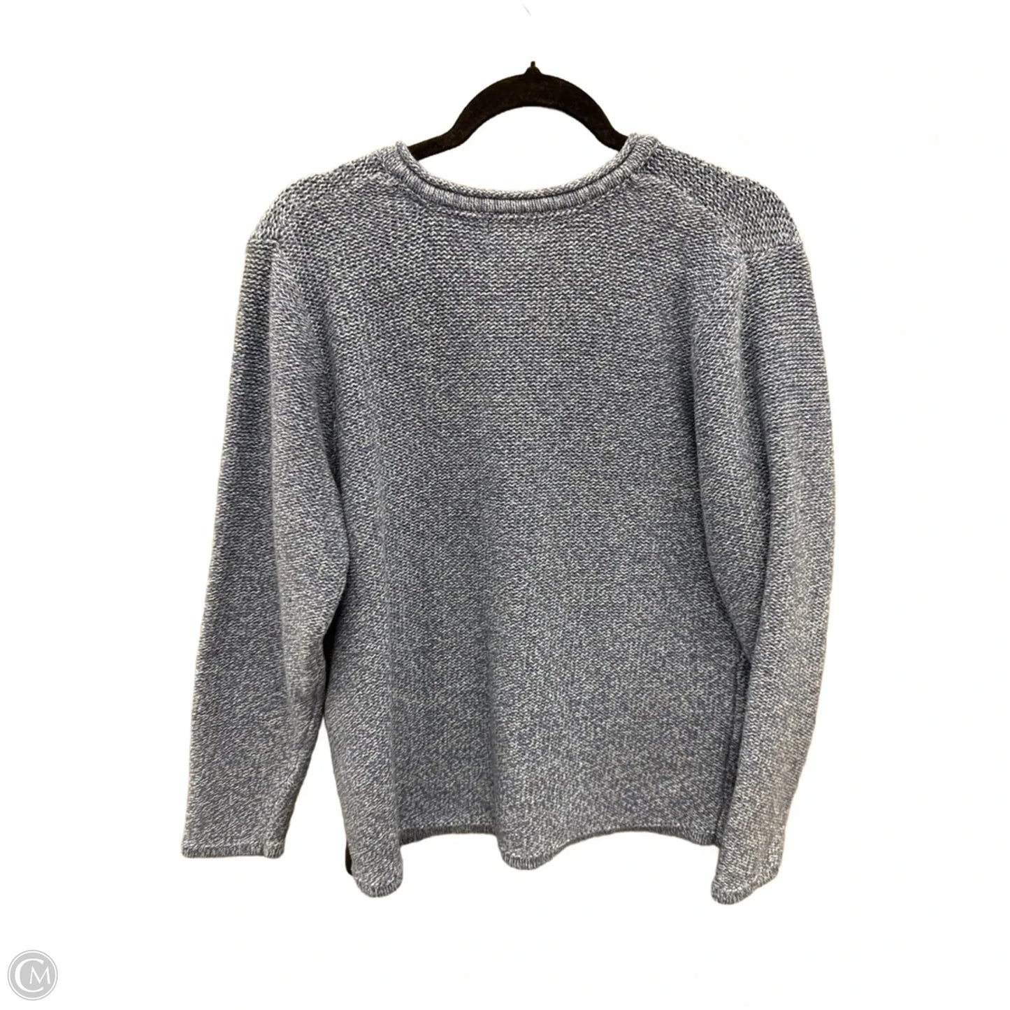 Sweater Cardigan By L.l. Bean In Blue, Size: Xl