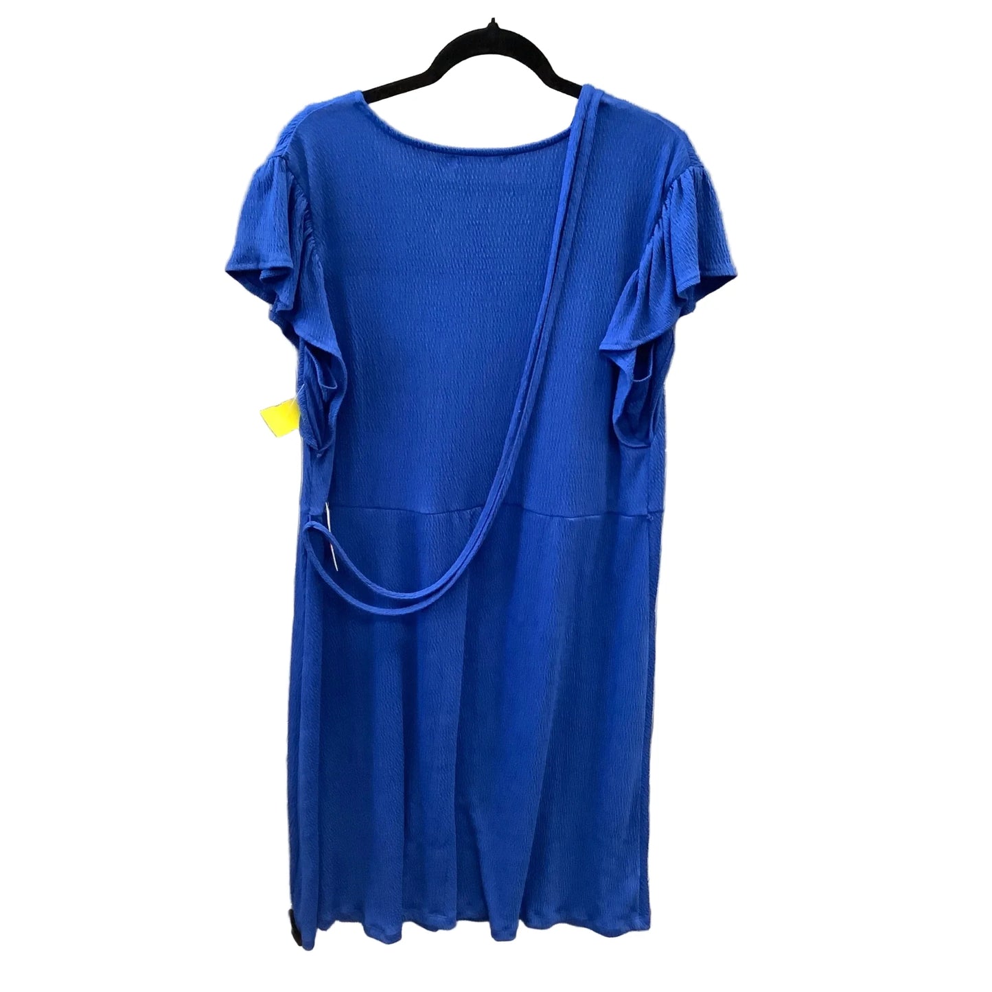 Dress Casual Midi By 89th And Madison In Blue, Size: Xl