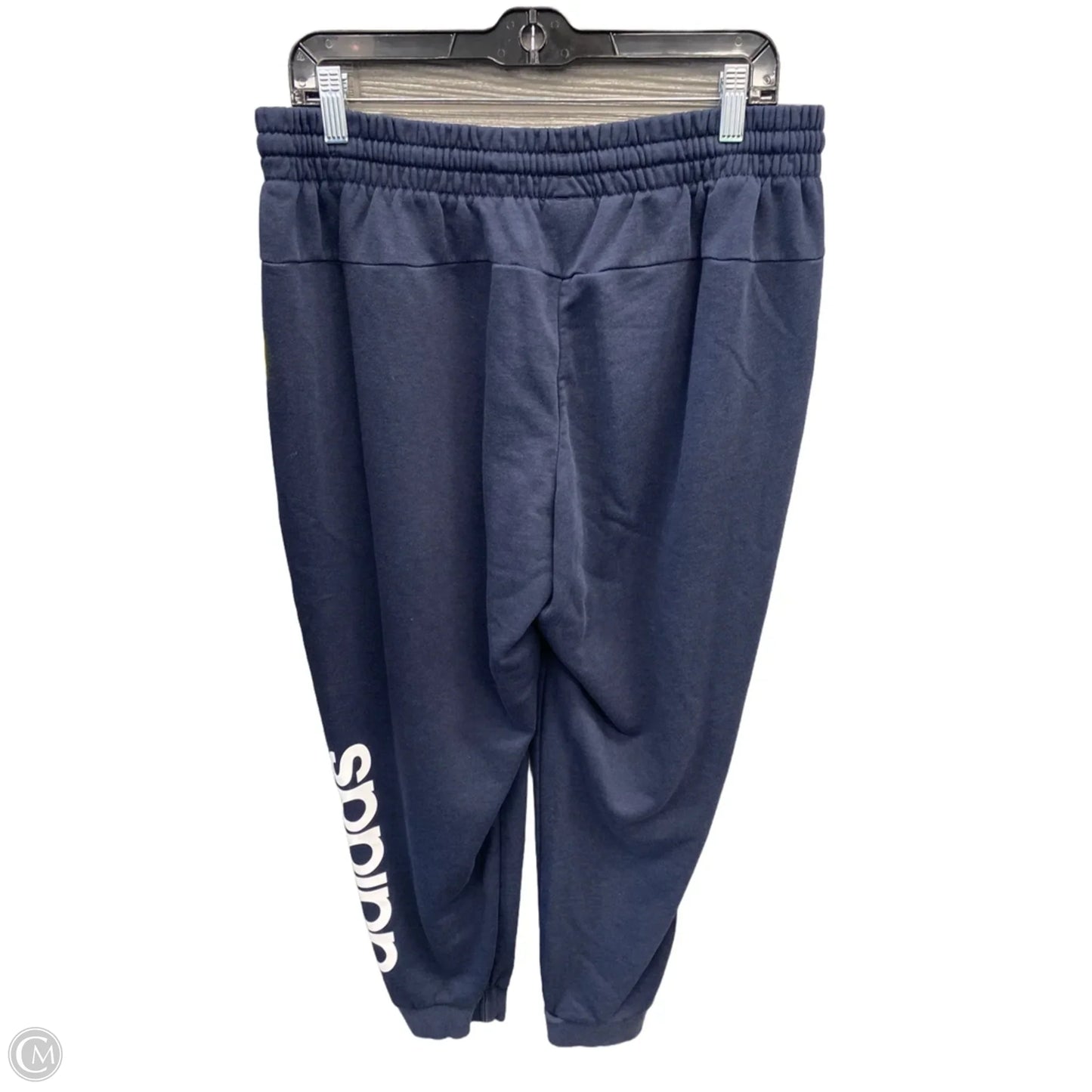 Athletic Pants By Adidas In Blue, Size: 1x